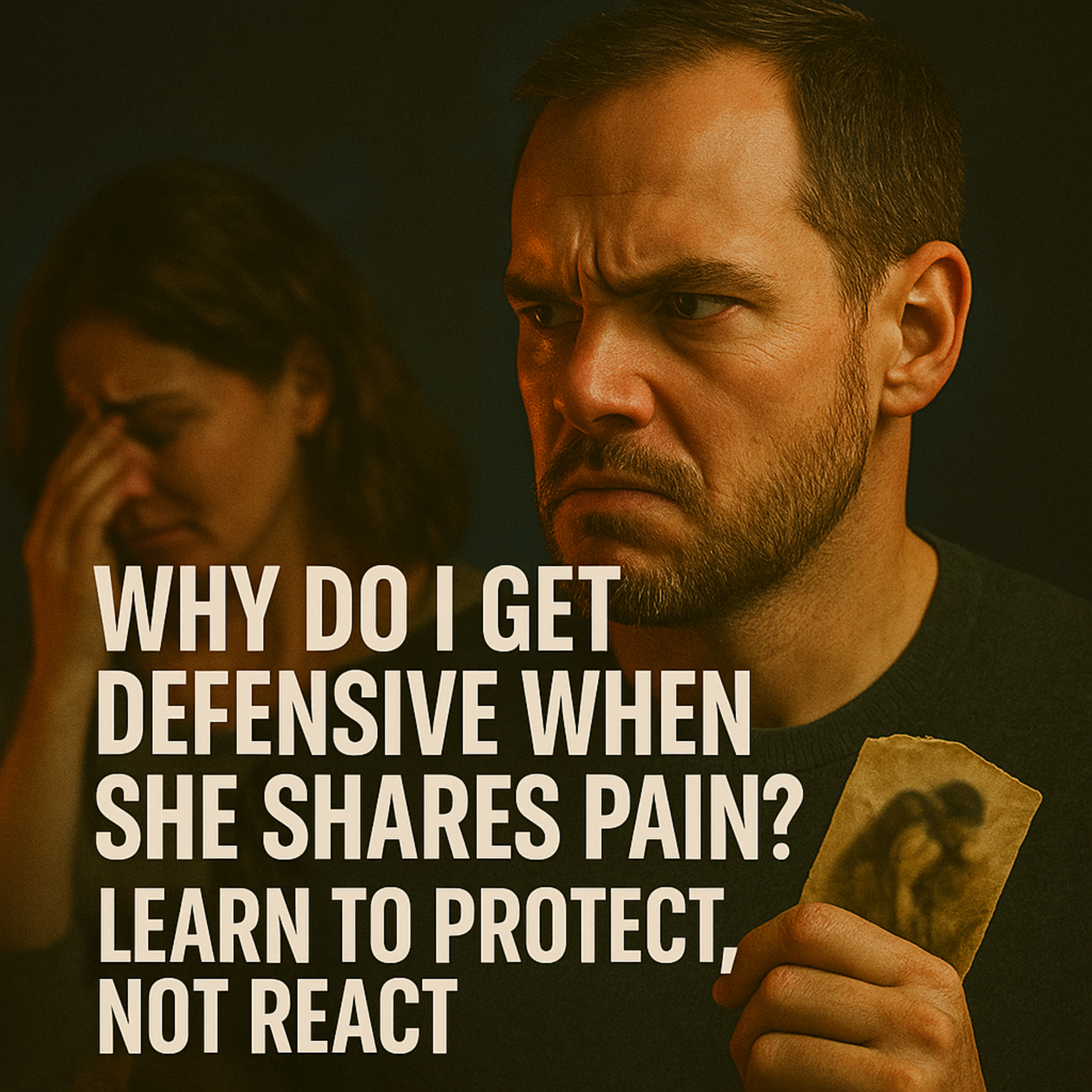 Why Do I Get Defensive When She Shares Pain? Learn to Protect, Not React episode artwork