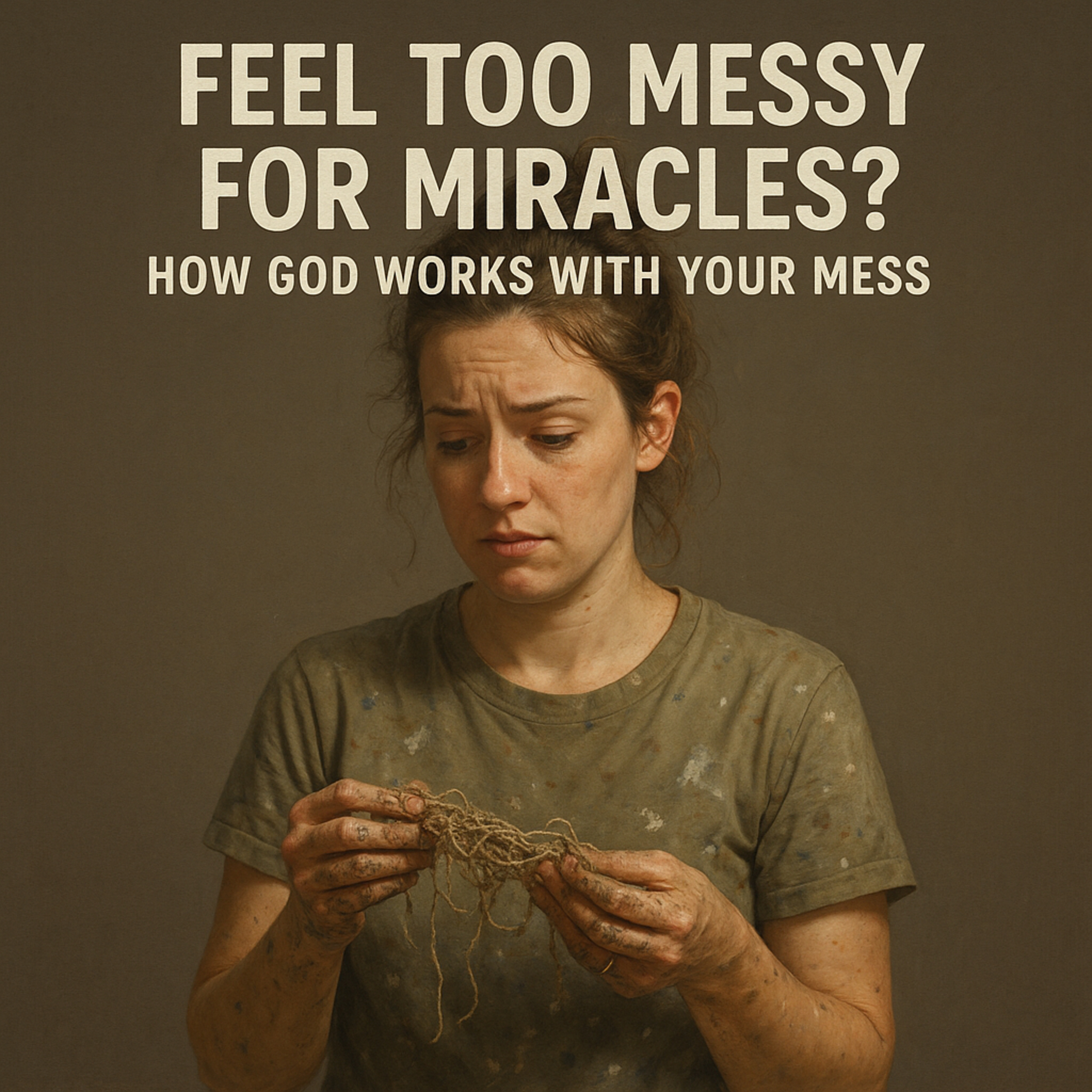 Feel too messy for miracles? How God works with your mess episode artwork