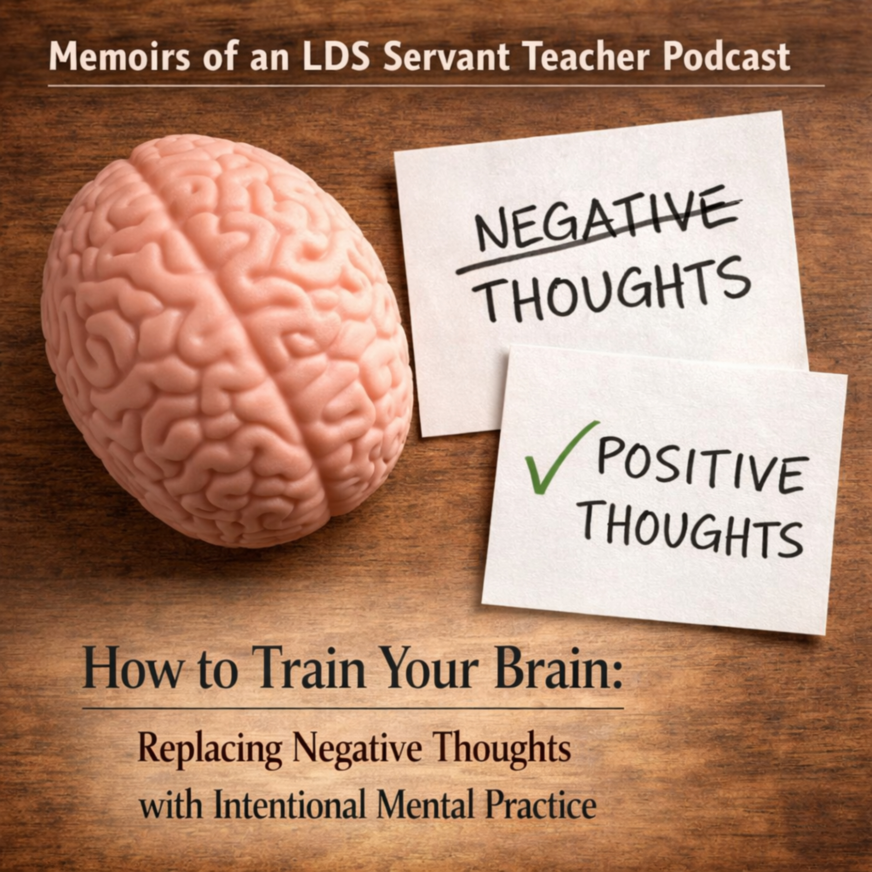 How to Train Your Brain: Replacing Negative Thoughts with Intentional Mental Practice episode artwork