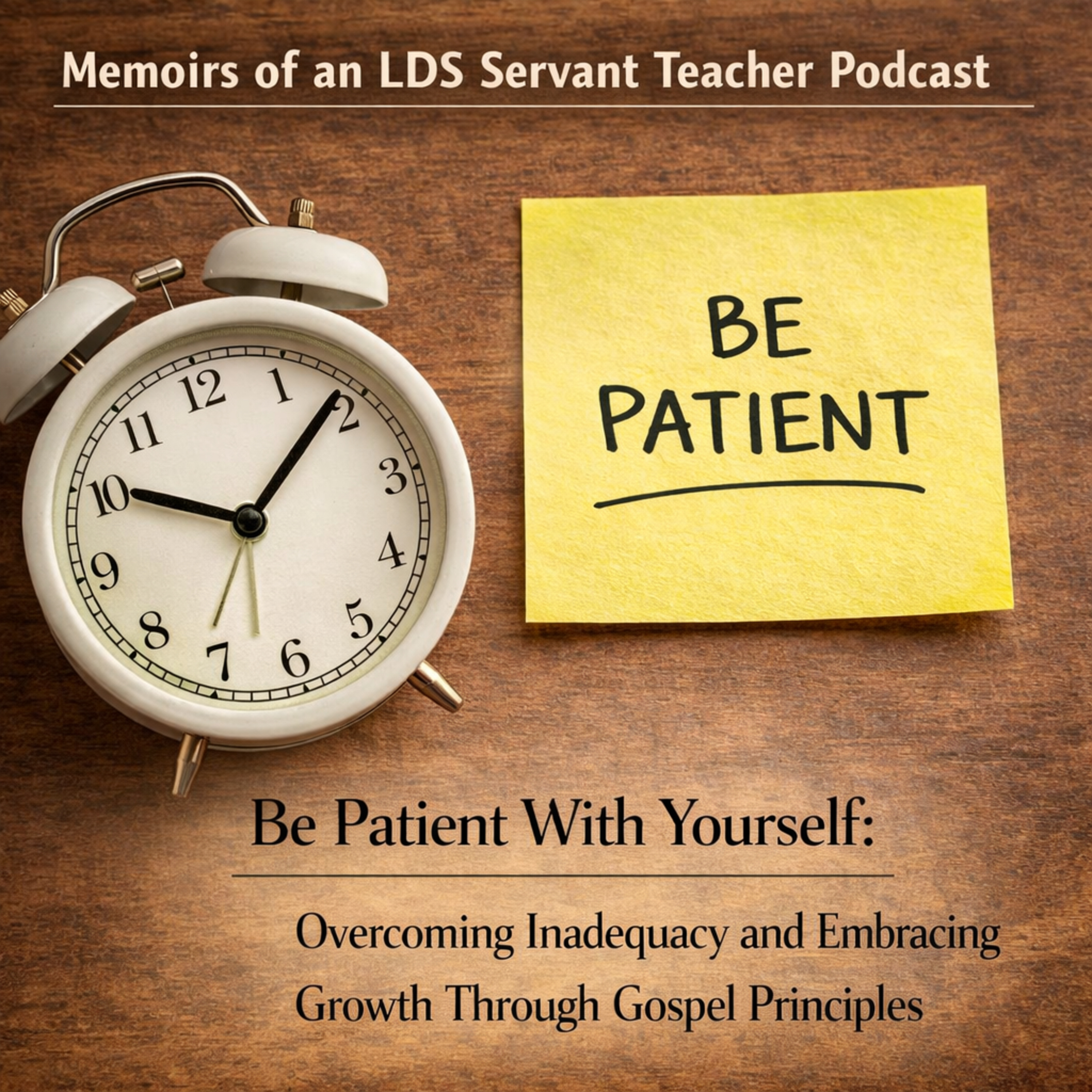 Be Patient With Yourself: Overcoming Inadequacy and Embracing Growth Through Gospel Principles episode artwork
