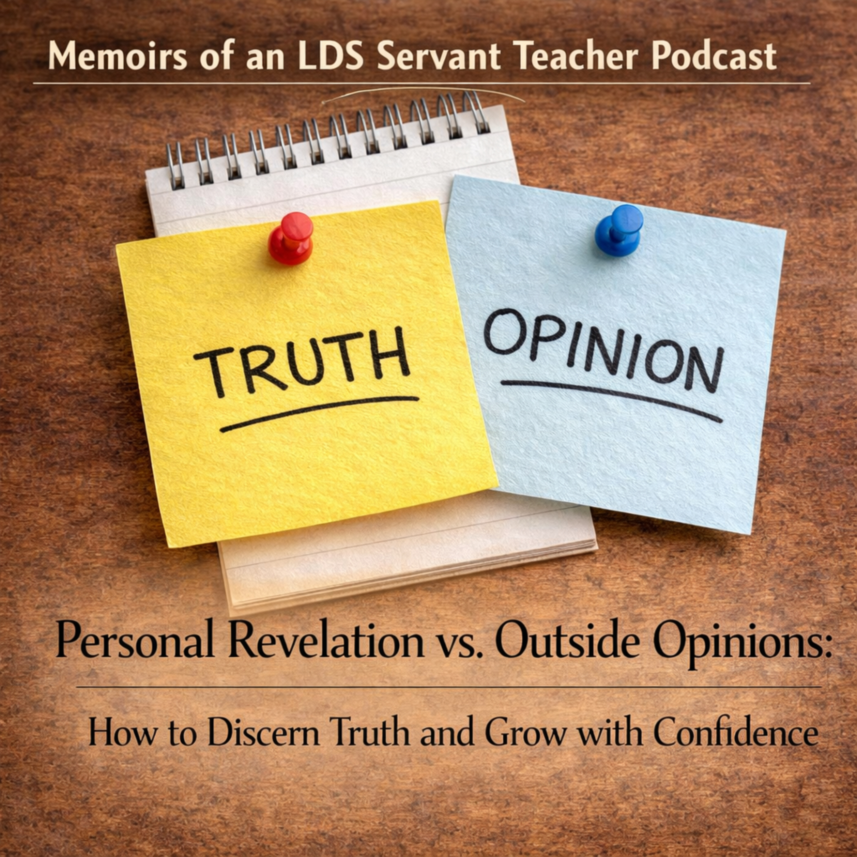 Personal Revelation vs. Outside Opinions: How to Discern Truth and Grow with Confidence episode artwork