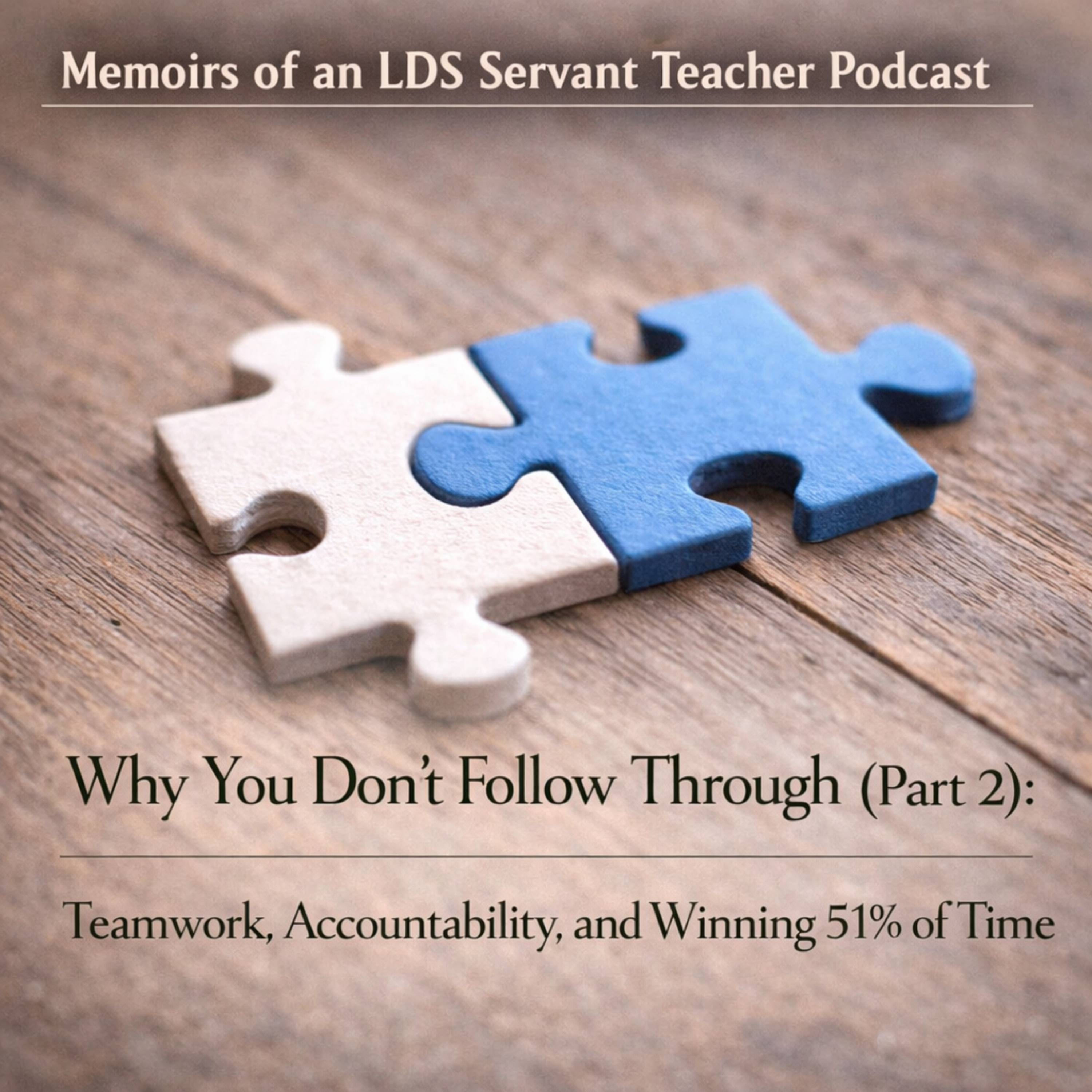Why You Don’t Follow Through (Part 2): Teamwork, Accountability, and Winning 51% of the Time episode artwork