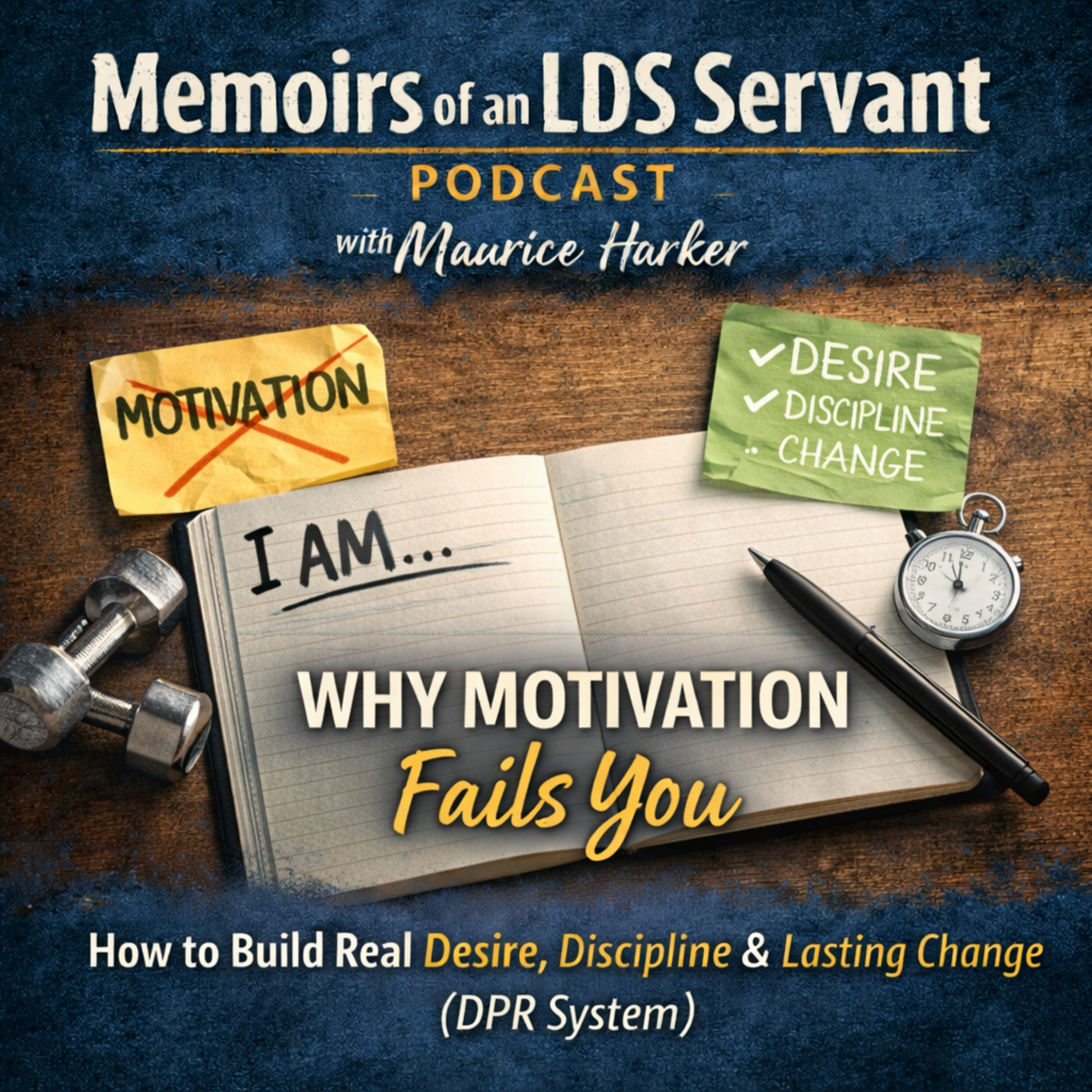 Why Motivation Fails You: How to Build Real Desire, Discipline & Lasting Change (DPR System)