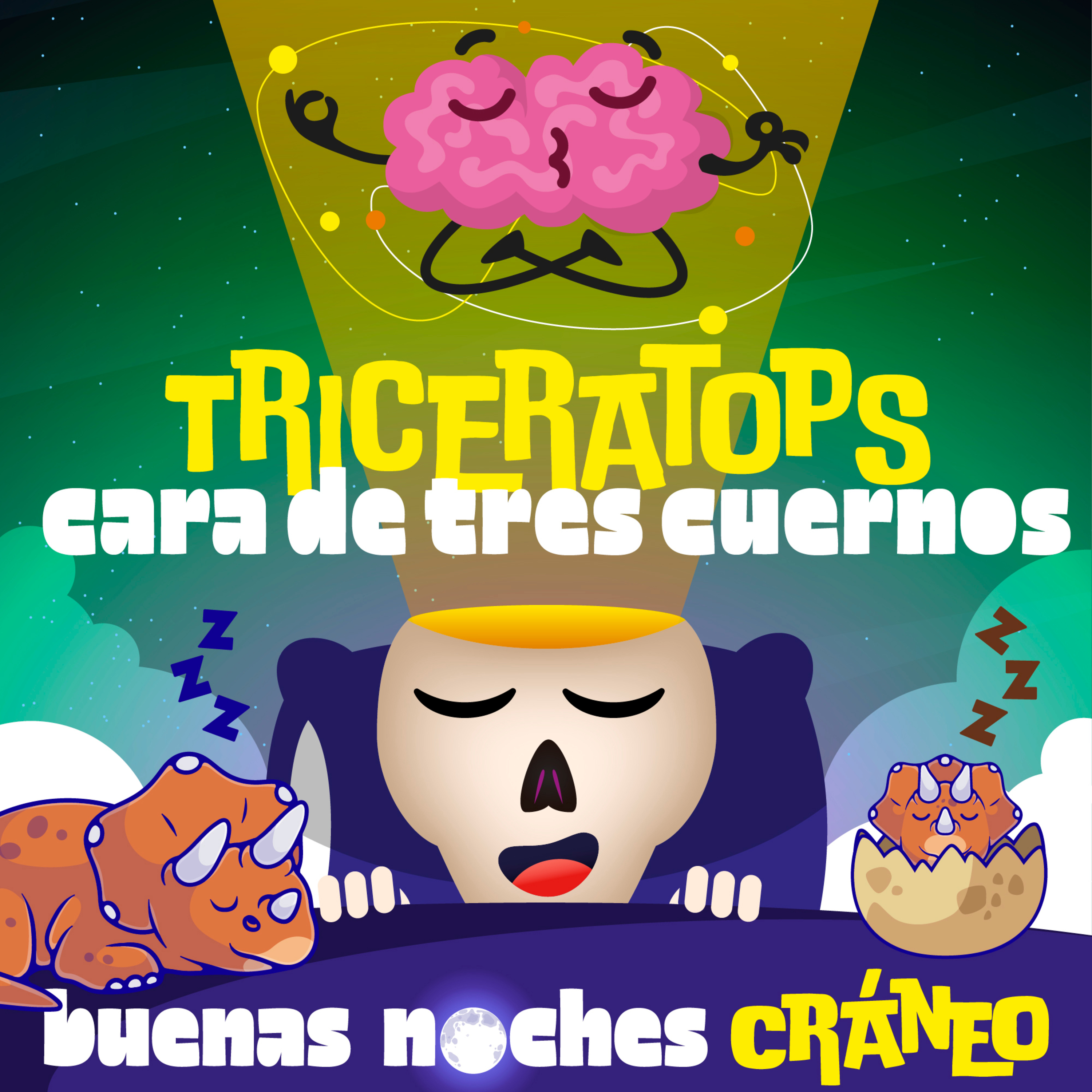 Triceratops: cara de tres cuernos