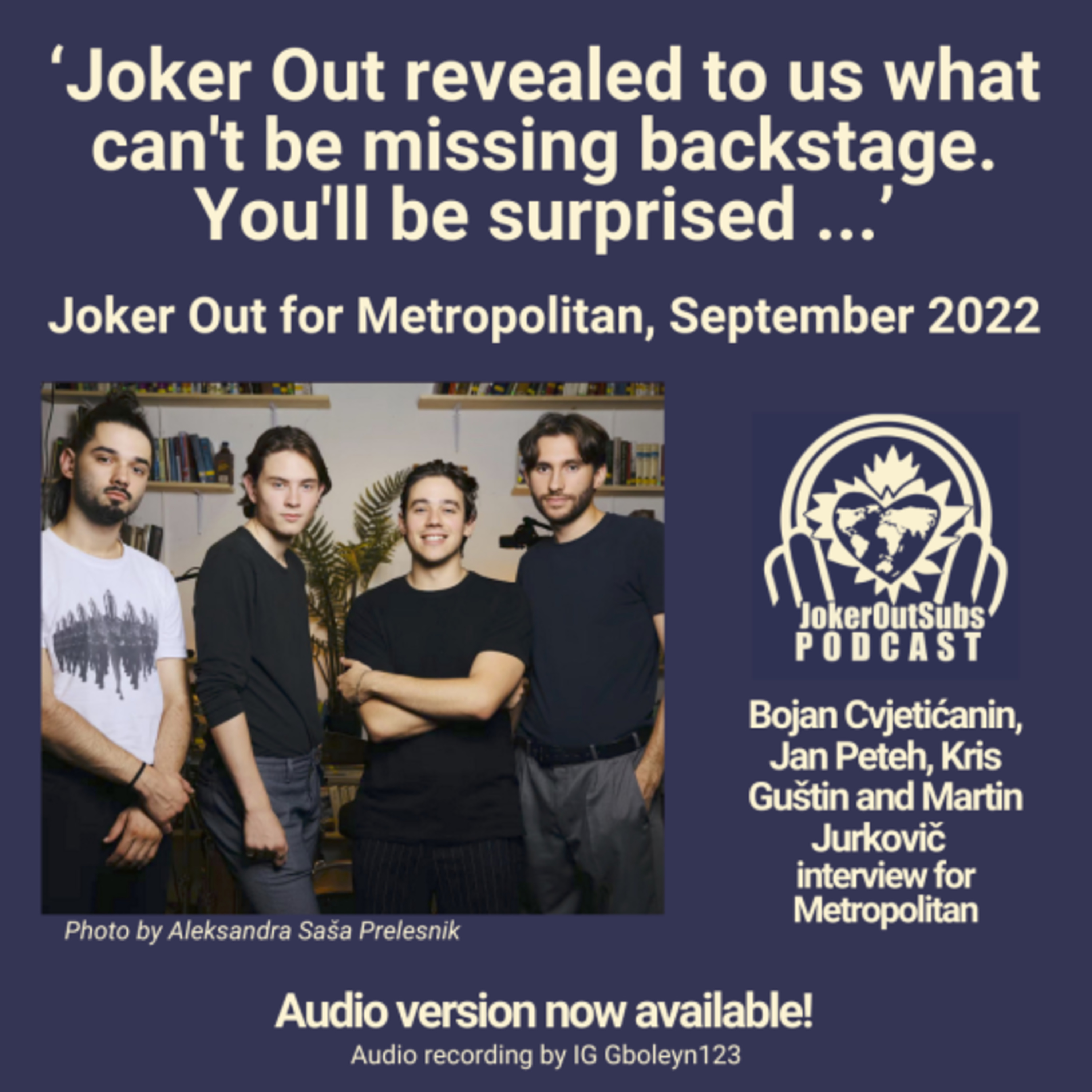 JokerOutSubs Podcast