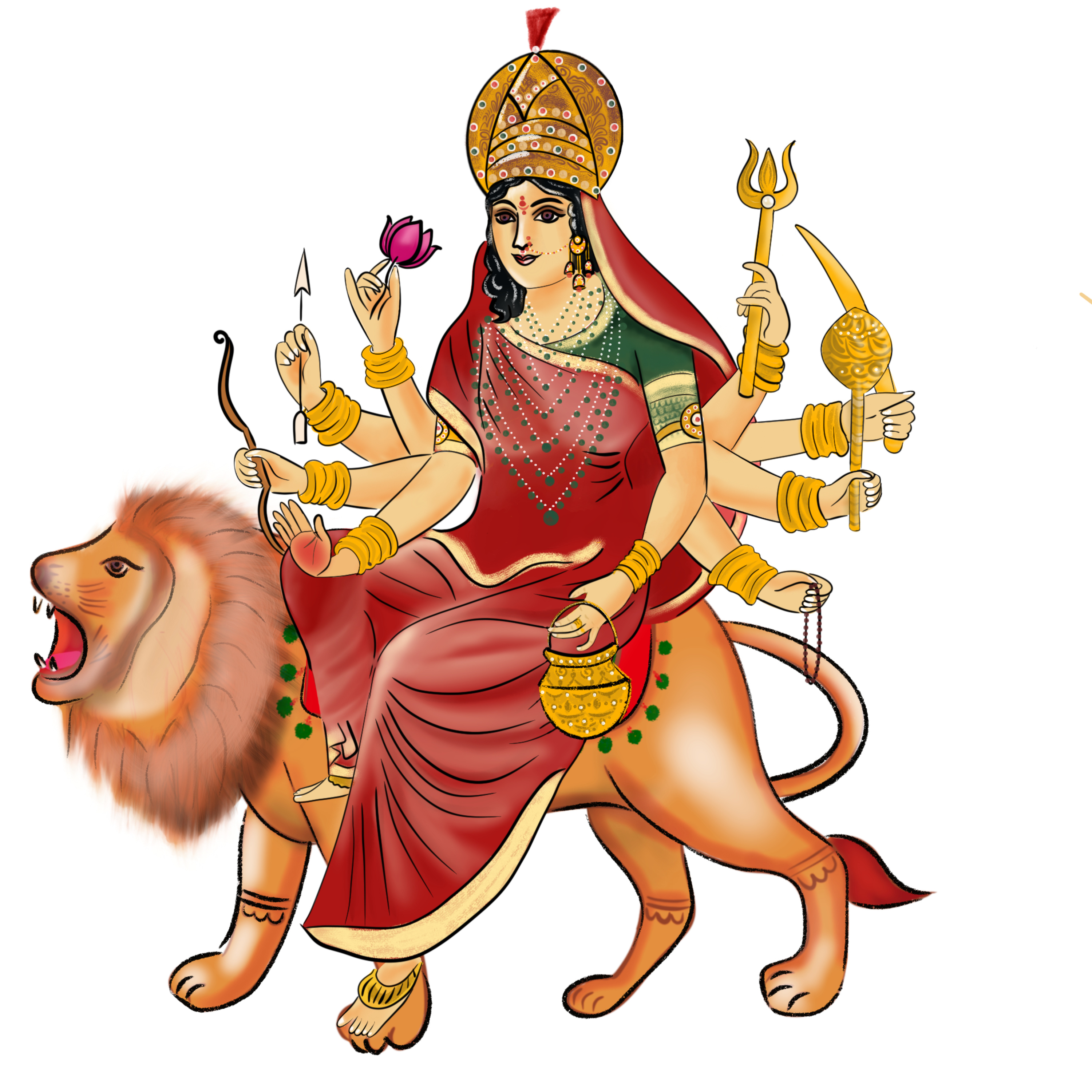 Day 3-Goddess Chandraghanta– The 3rd form of Goddess Durga   episode artwork