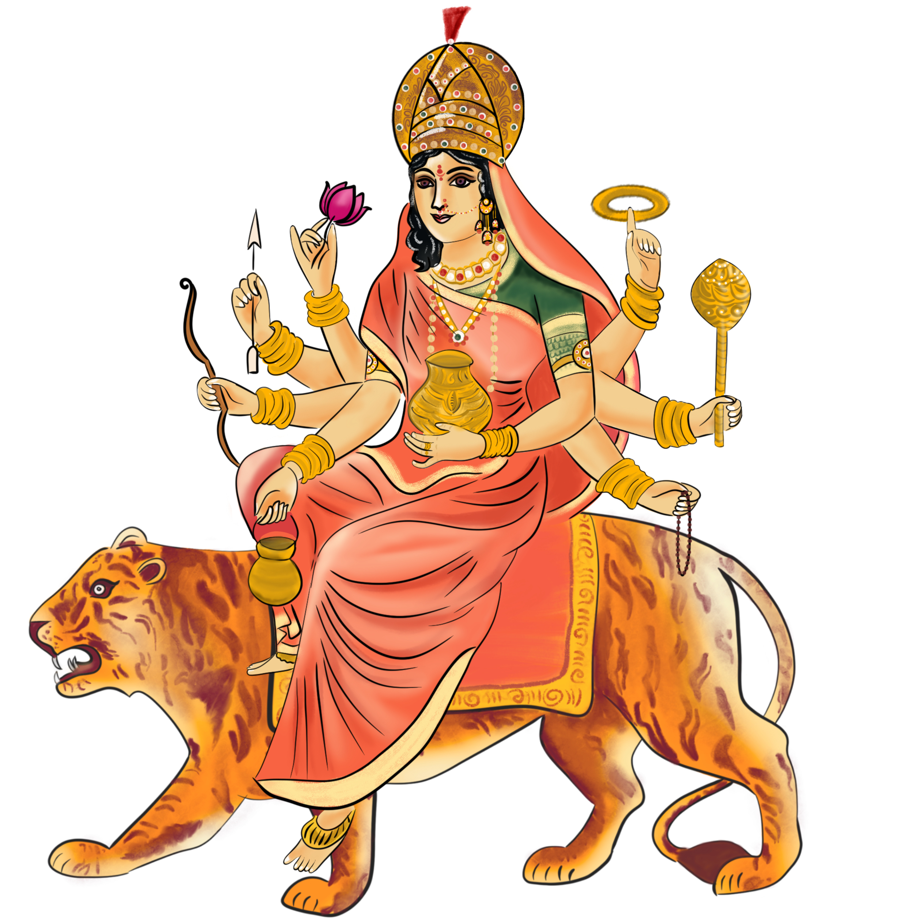 Day 4 : Goddess Kushmanda – The 4th form of Goddess Durga.  episode artwork