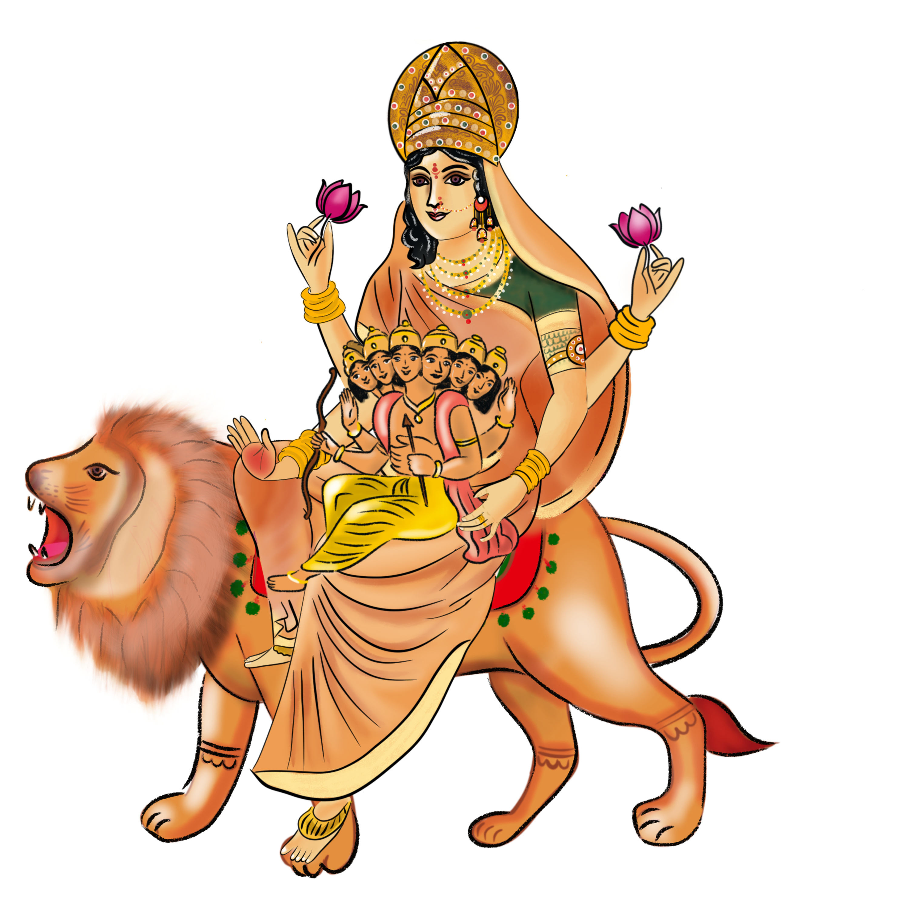 Day 5 : Goddess Skandamata,- The 5th form of Goddess Durga  episode artwork