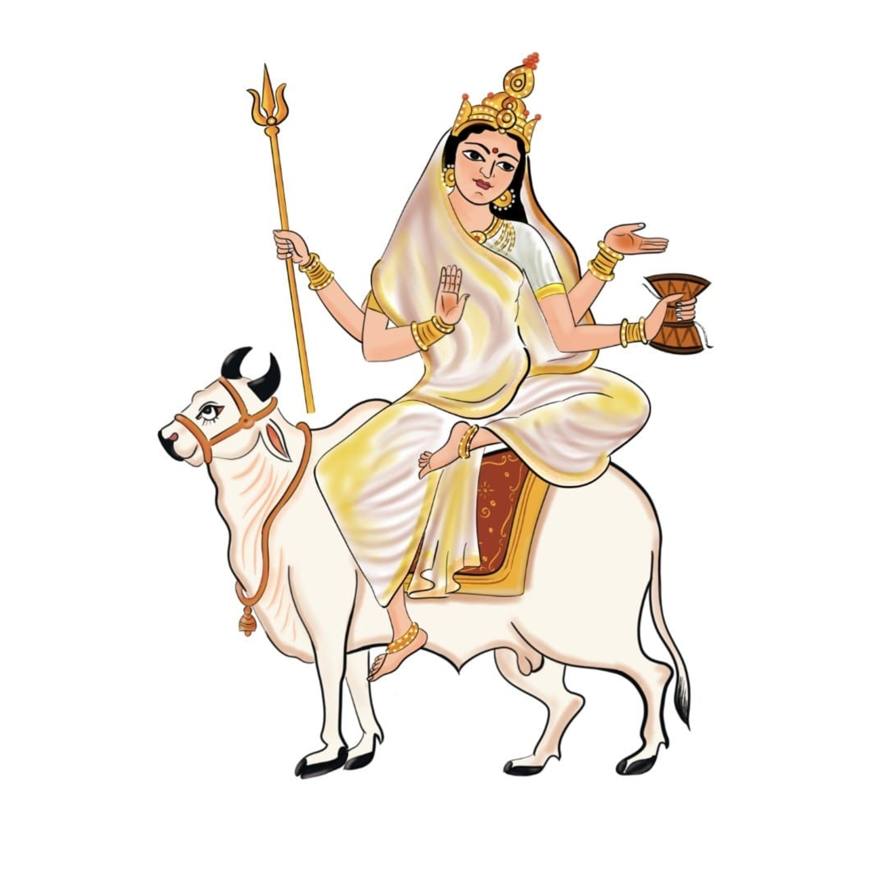 Day 8 : Goddess Mahagauri - The 8th form of Goddess Durga.  episode artwork