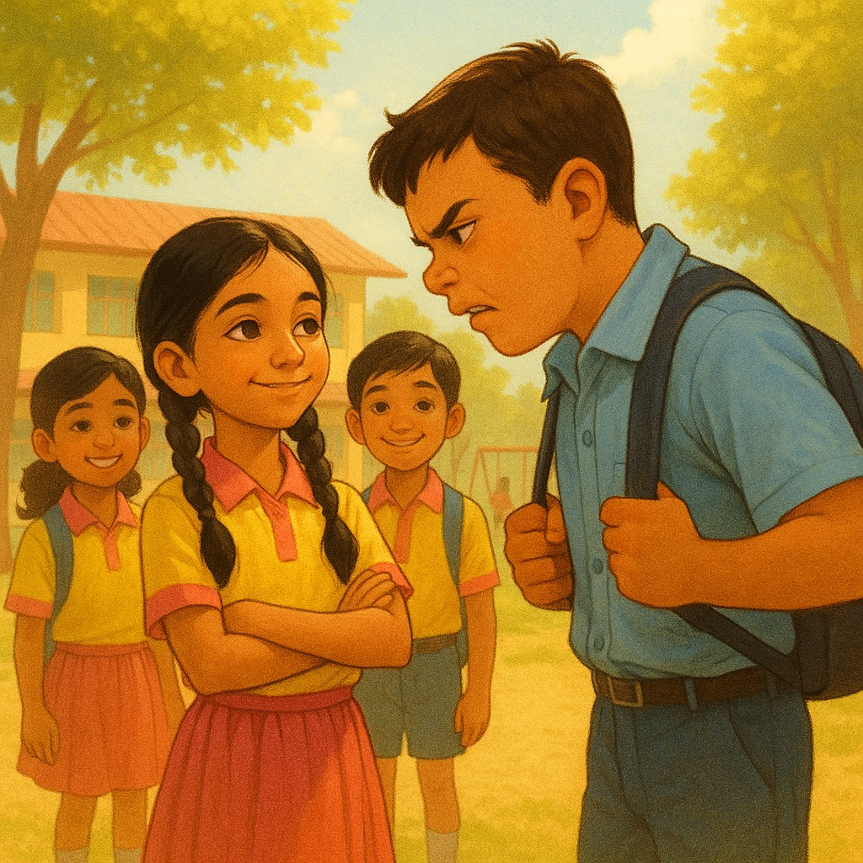 Episode 74 – 'Bye-Bye, Bullies: Sanjana’s inner strength Story' episode artwork