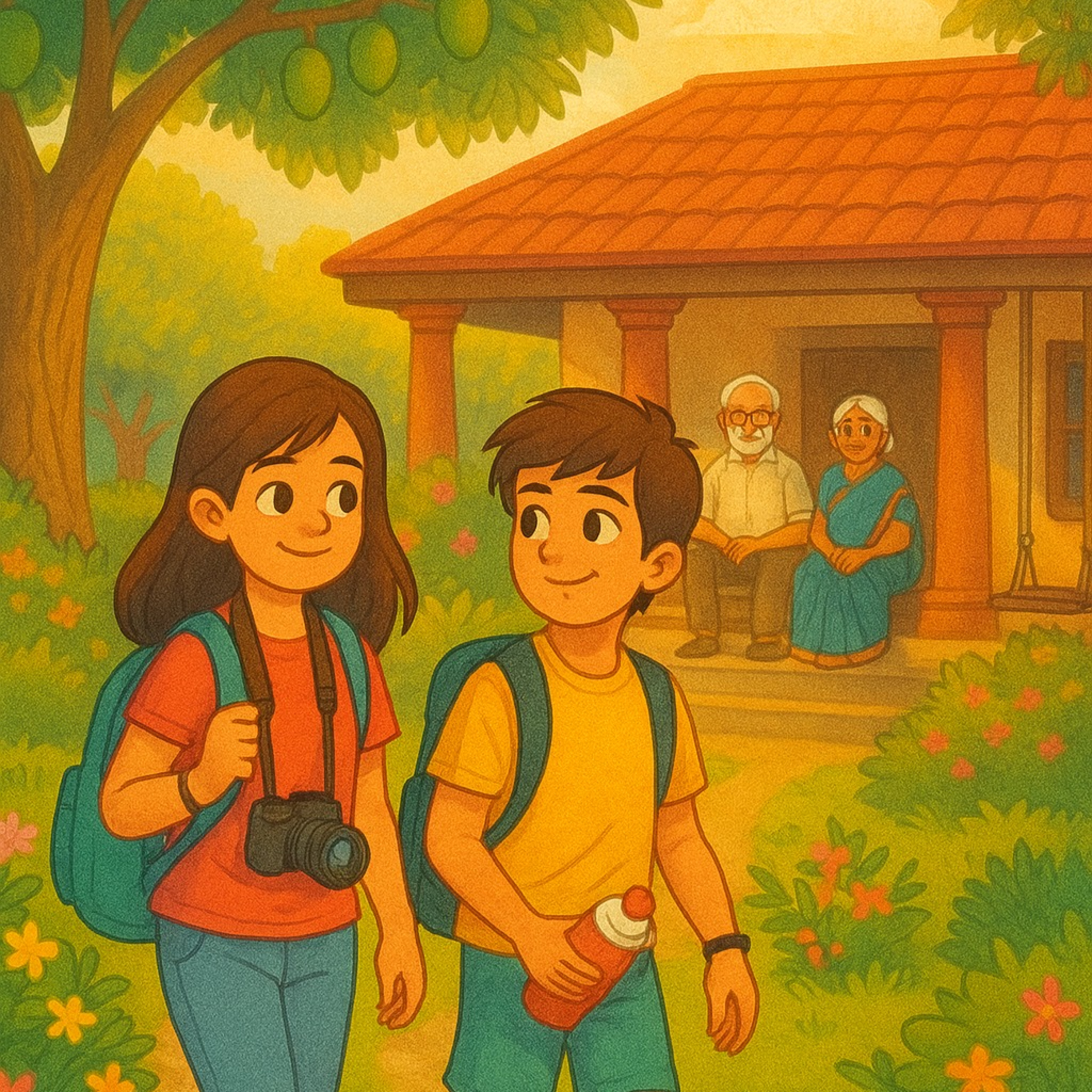 Episode 75 – 'Summer at grandparents' episode artwork