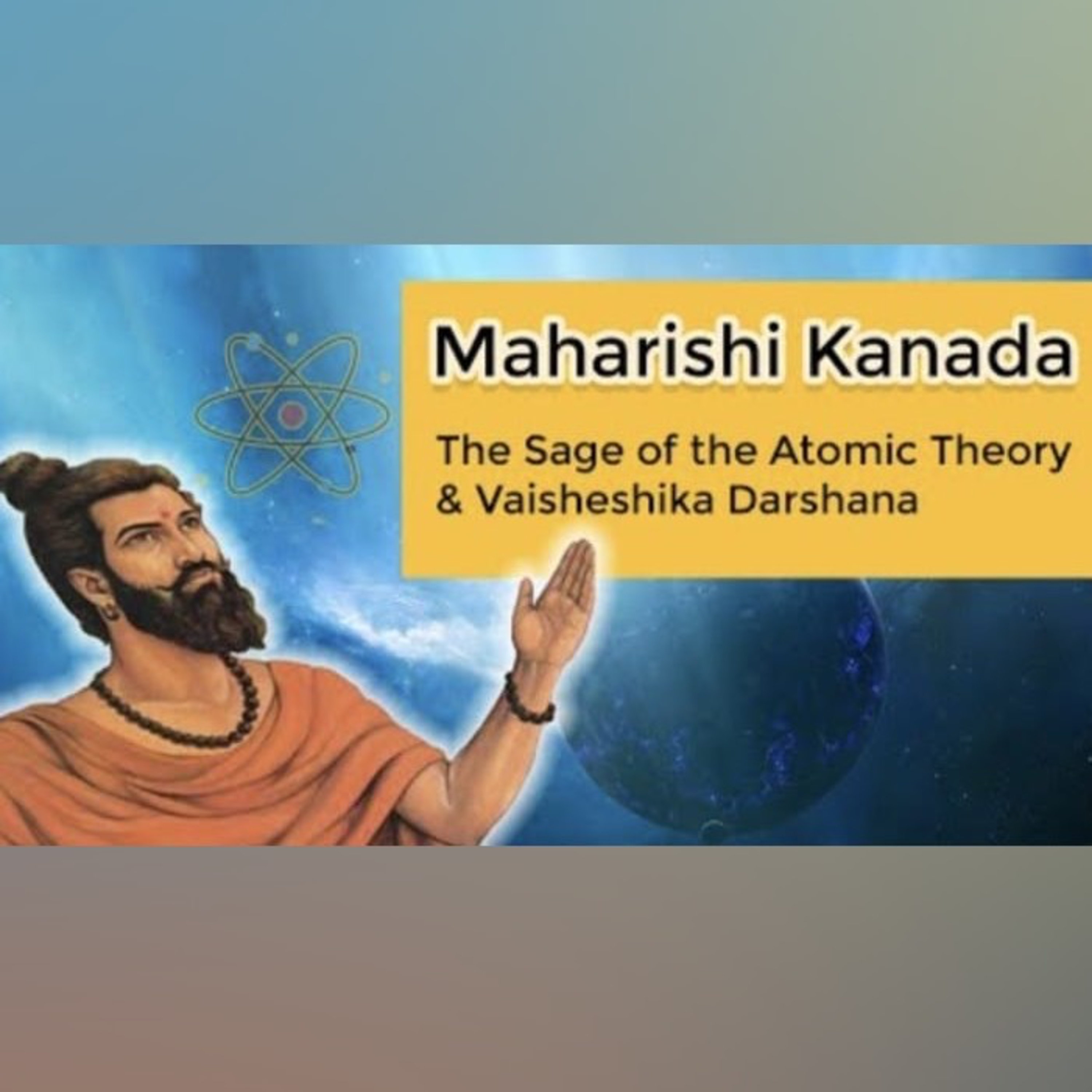 Episode 105 – 'Maharishi Kanada: Discovering the World of Tiny Wonders' episode artwork