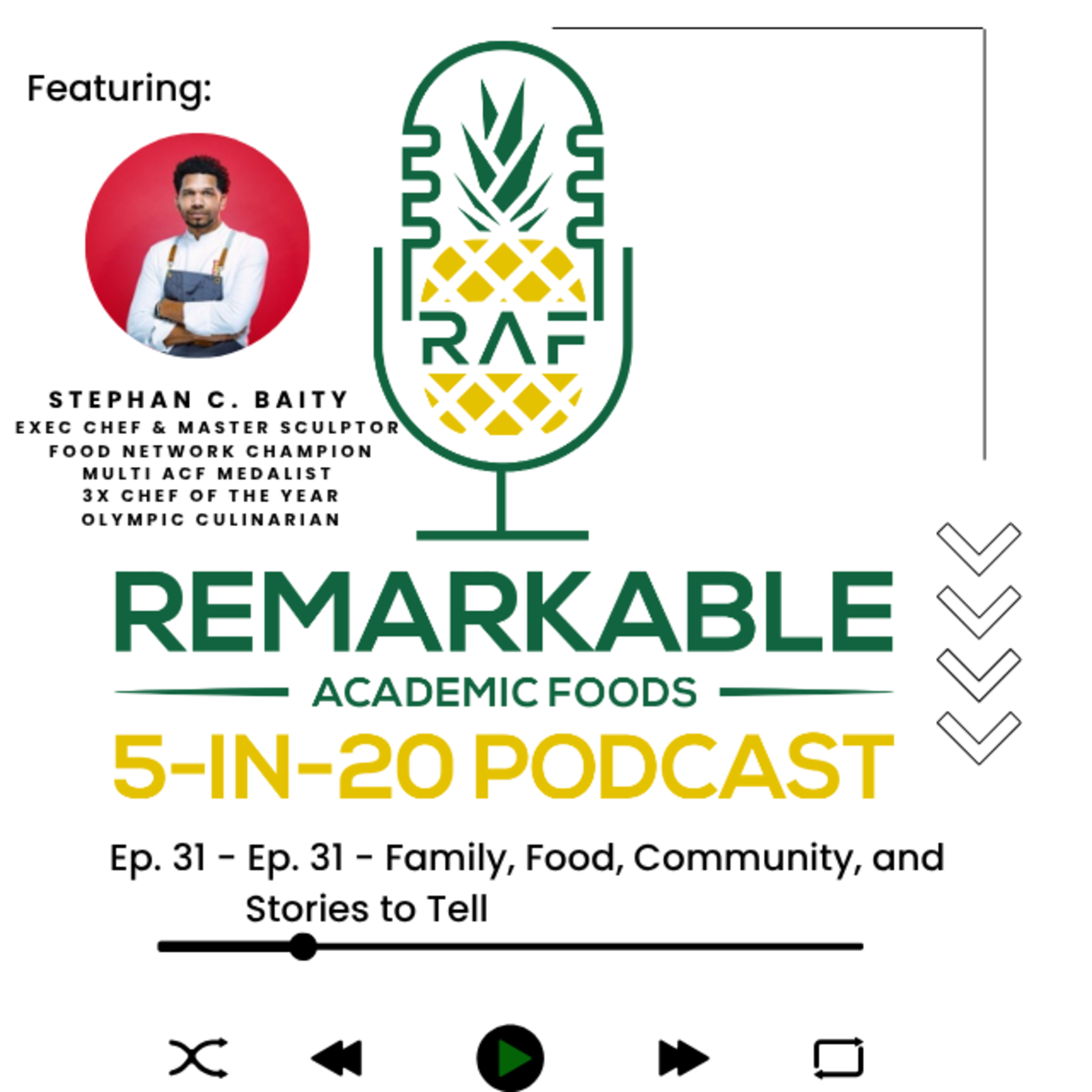 5-in-20 Podcast by Remarkable Academic Foods