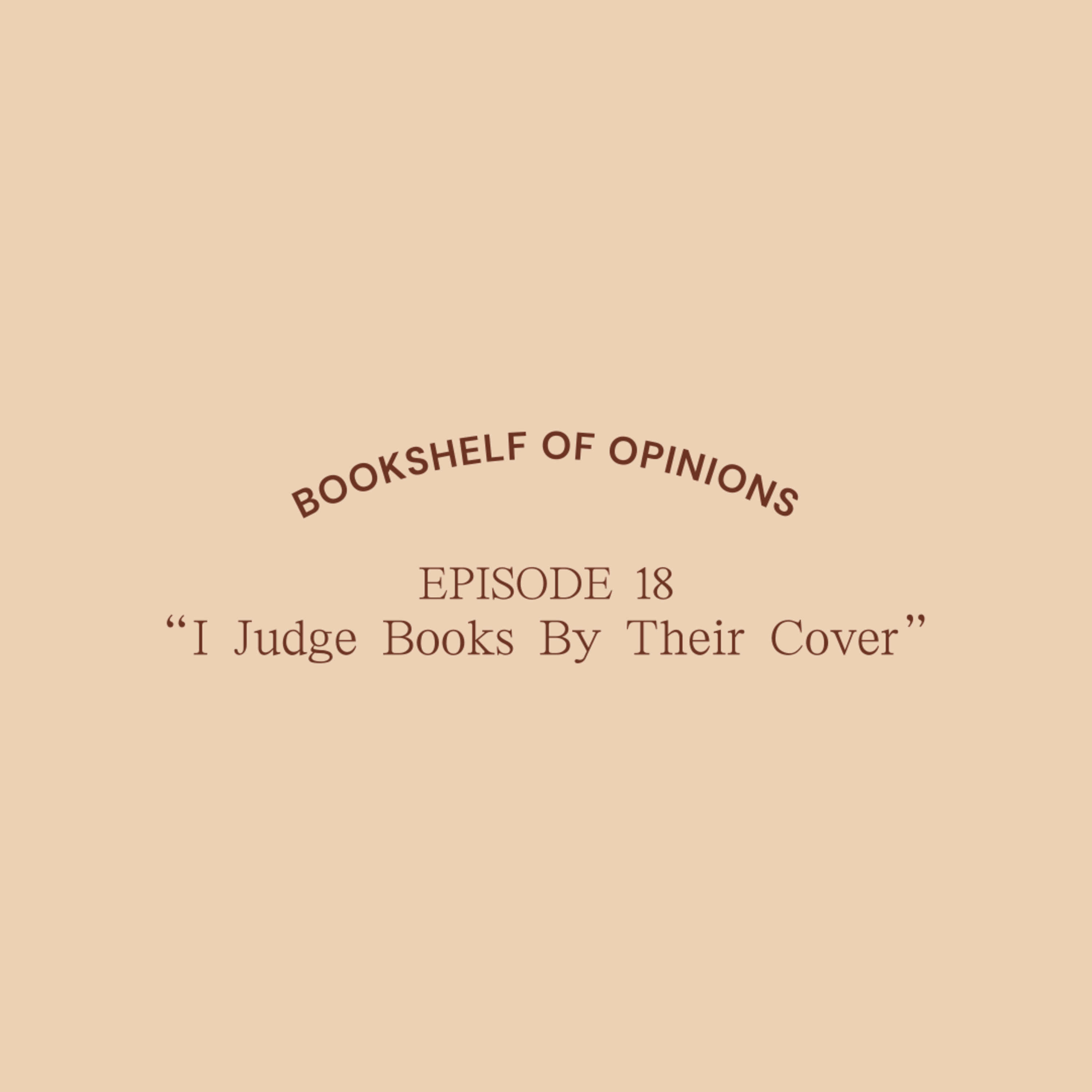I Judge Books By Their Cover episode artwork