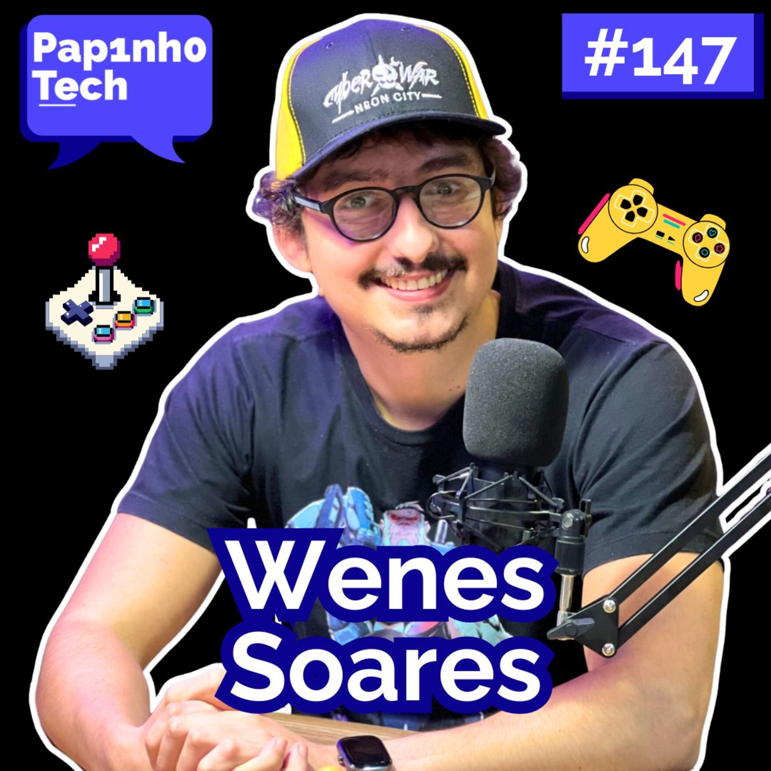 CRIE SEUS JOGOS COM WENES SOARES - Papinho Tech #147 episode artwork