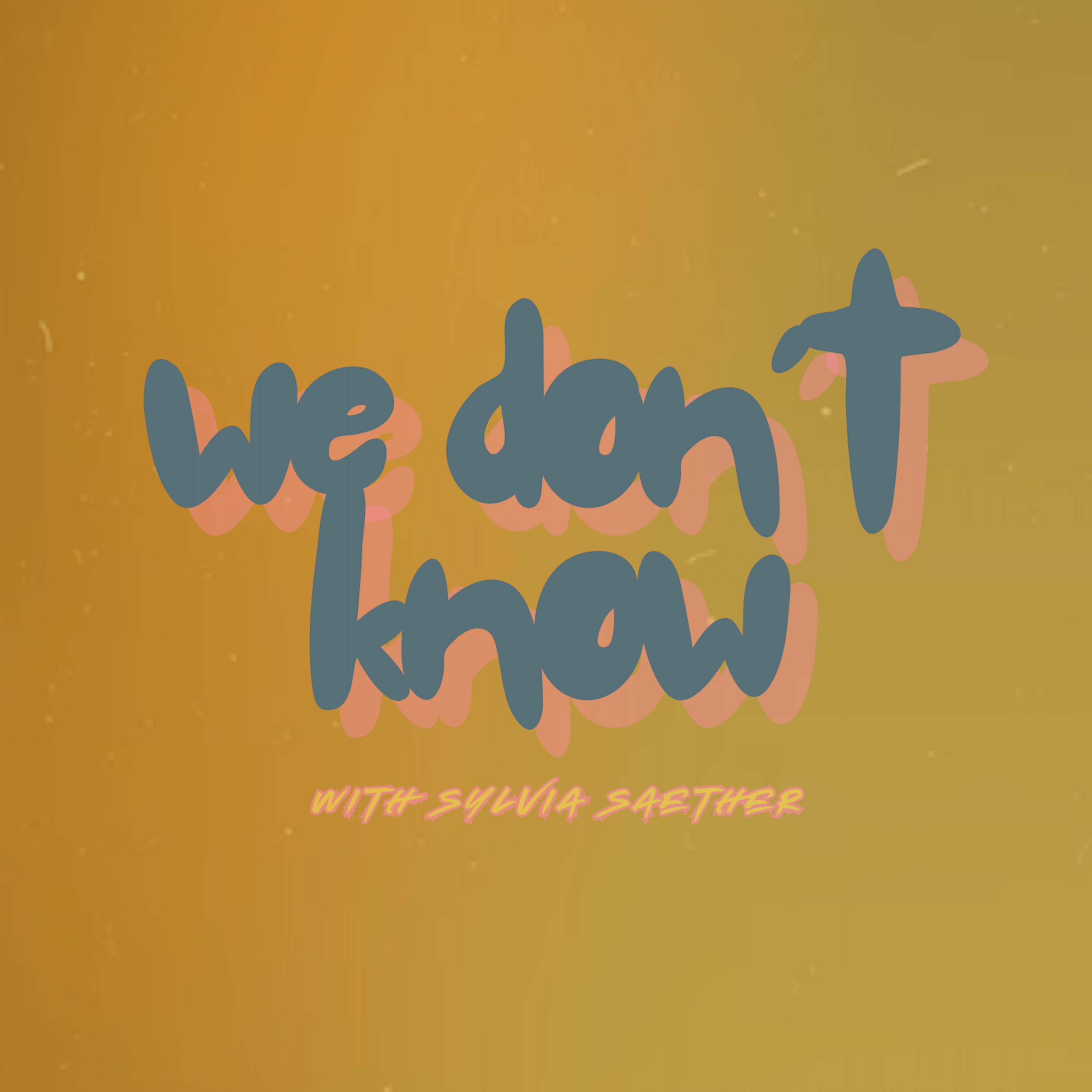 We Don’t Know w/ Sylvia