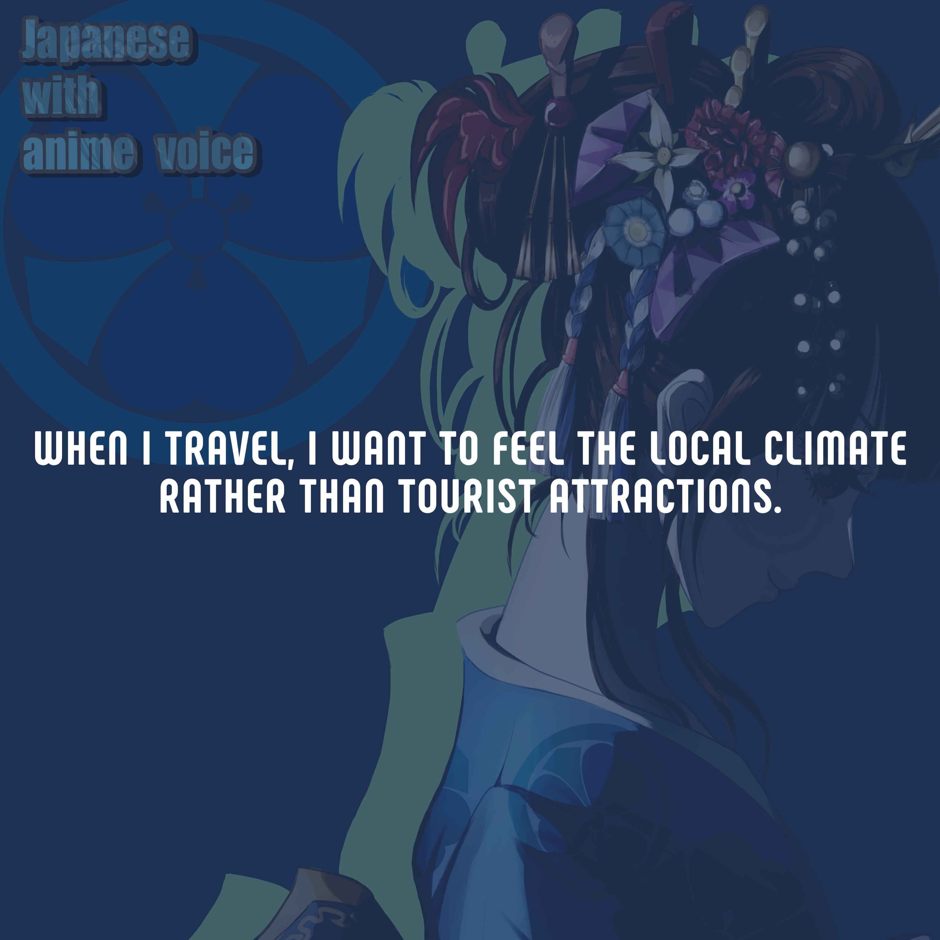 92. When I travel, I want to feel the local climate rather than tourist attractions. episode artwork