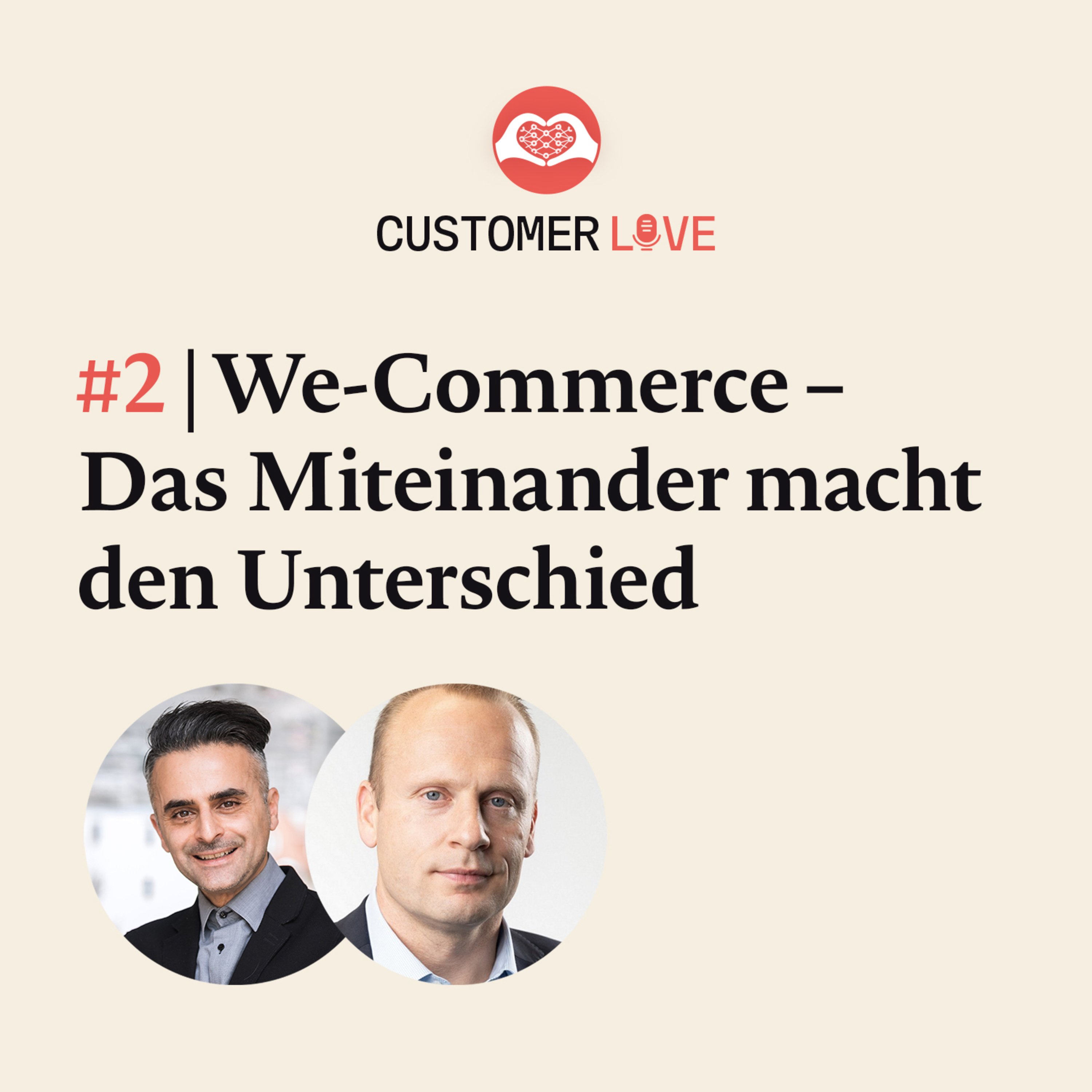 #2 We-Commerce | mit Bastian Siebers von flaconi | das Miteinander mit Kunden, Partnern, im Team | Bekanntheit und Vertrauen | Bestandskunden mit Mehrwert episode artwork