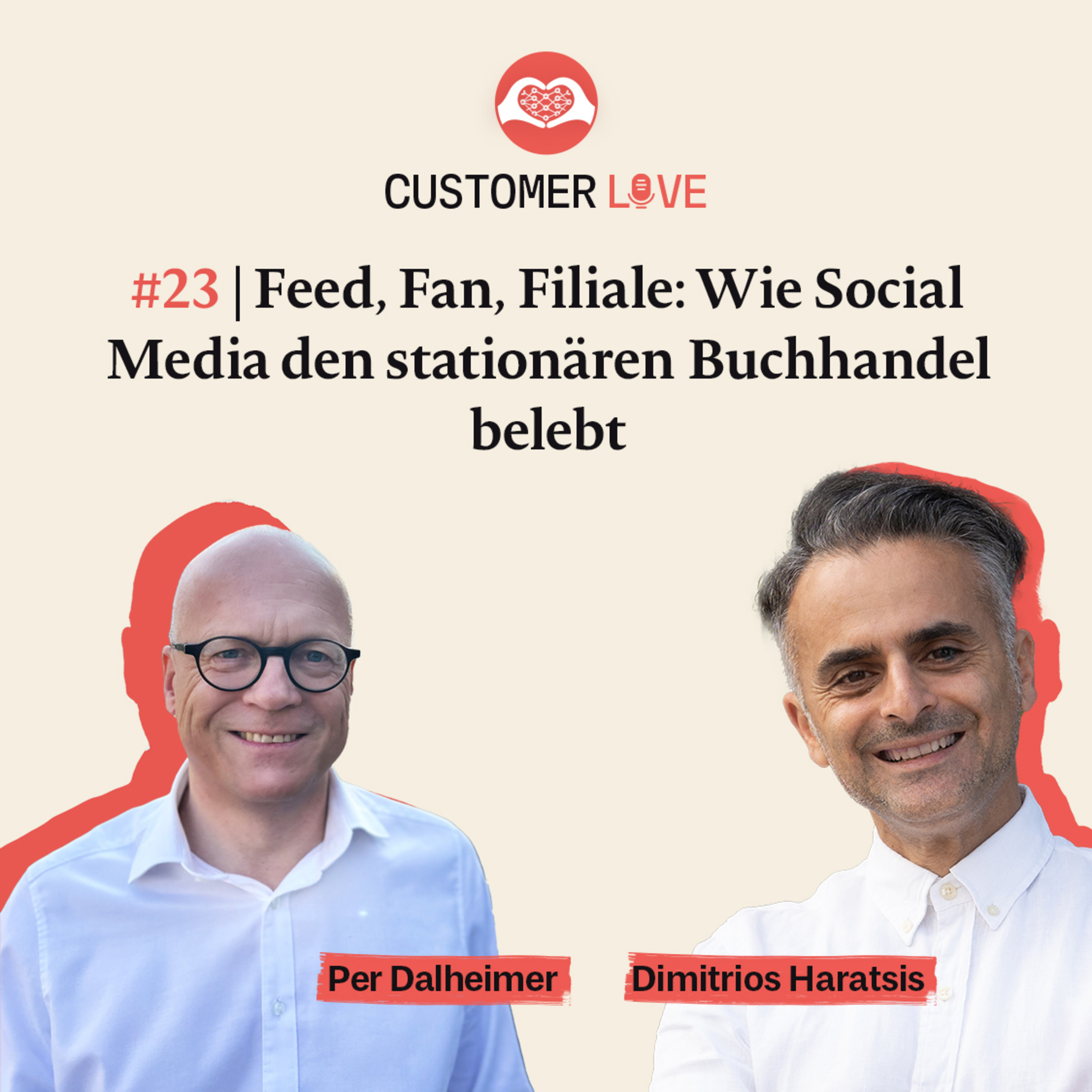 #23 | mit Per Dalheimer von Hugendubel | BookTok und Stationärer Handel | KI im Empfehlungsmarketing | Leseverhalten | Omnichannel im Buchhandel episode artwork