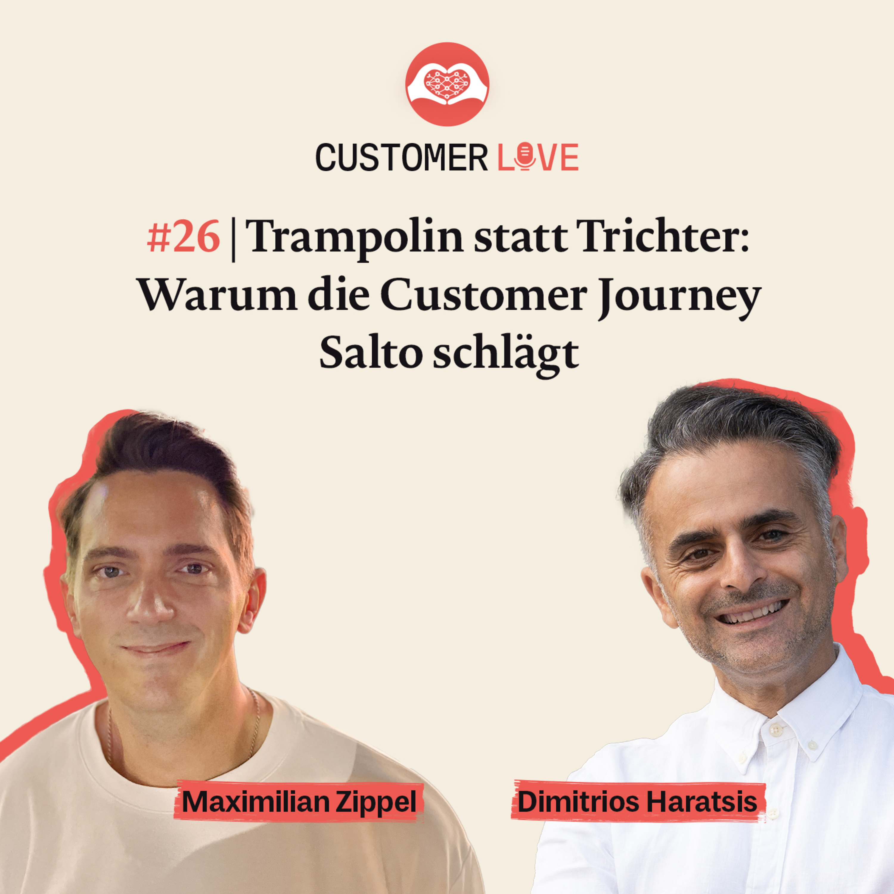 #26 | mit Maximilian Zippel, Tom Tailor| Kundenzentrierung | Customer Journey | CRM | Loyalty episode artwork