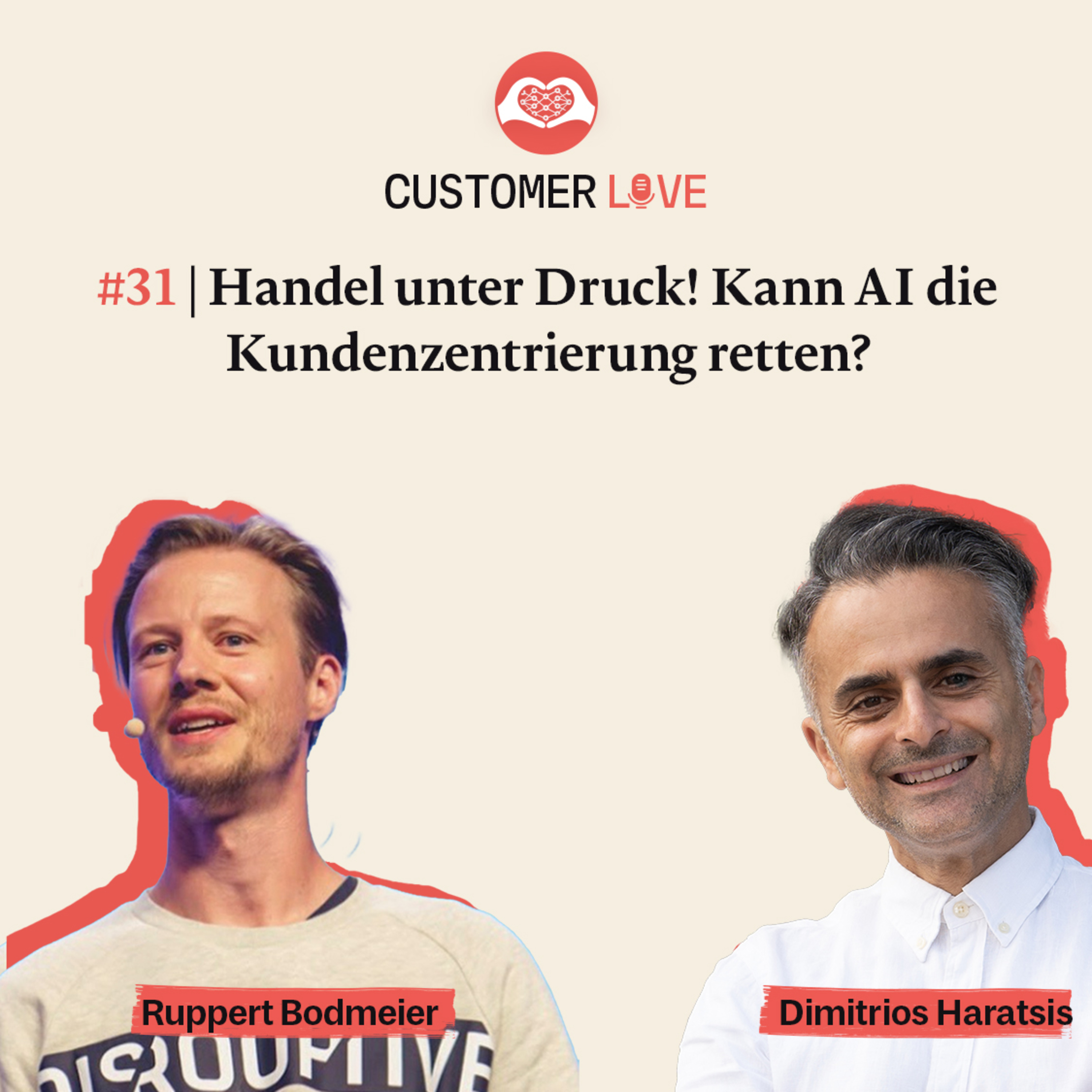 #31 | Ruppert Bodmaier – disrooptive | Kundenzentrierung | AI-Strategie | Shop-Experience | Entscheidungsstärke episode artwork