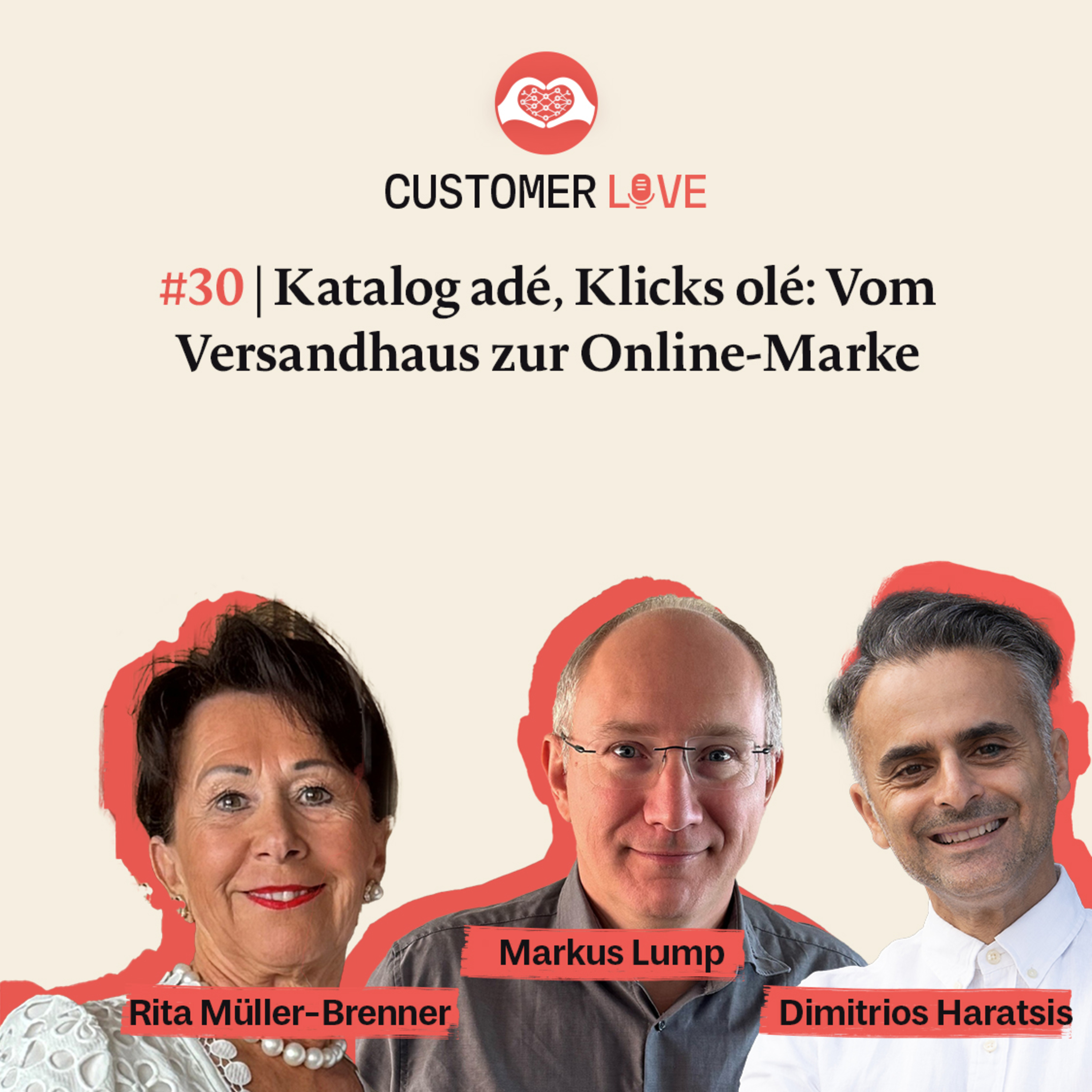 #30 | Rita Müller-Brenner & Markus Lump von Erwin Müller | Digitale Transformation | Markenführung | AI im E-Commerce episode artwork