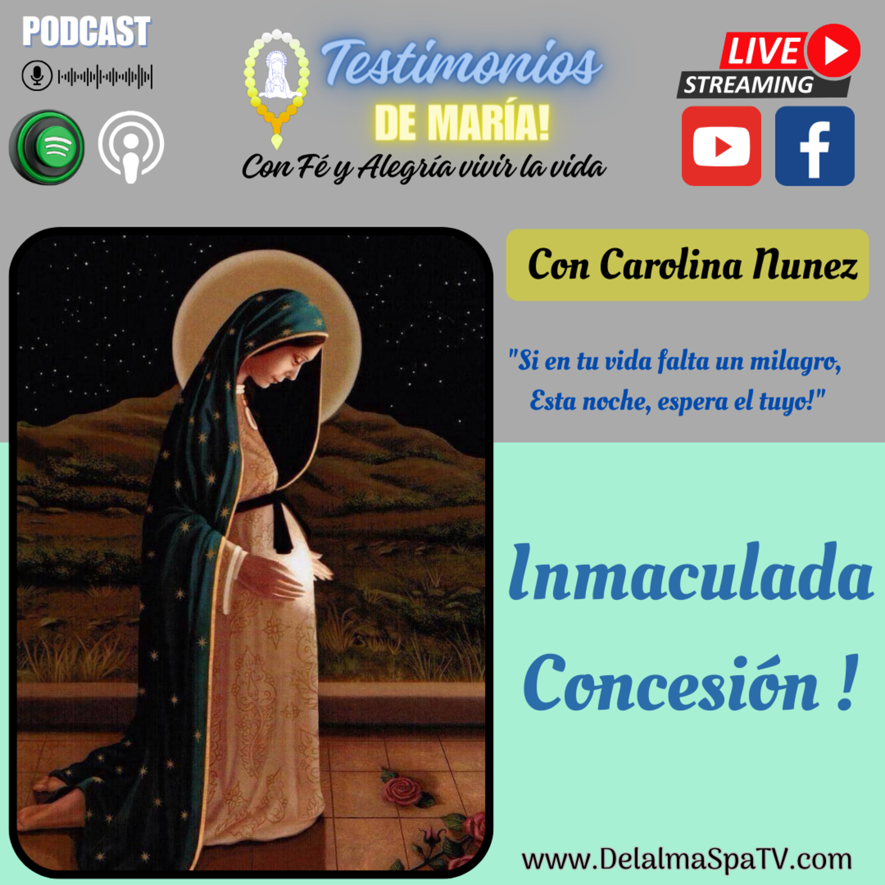 Testimonios de María - Con Fé y Alegría, Vivir la vida