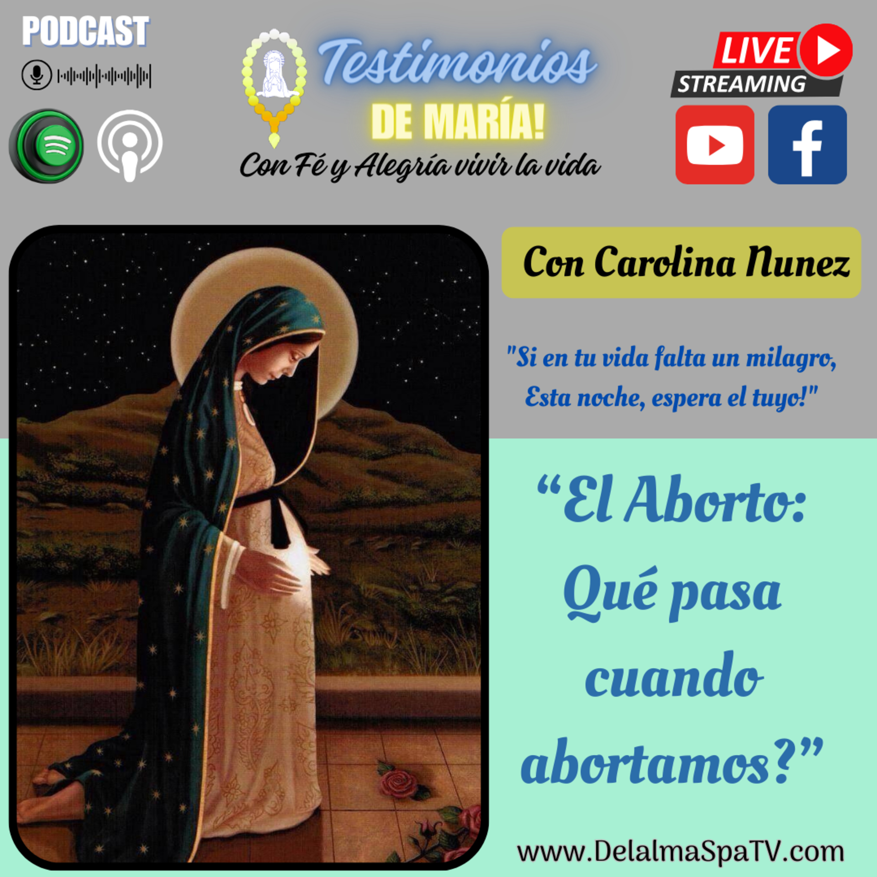 Testimonios de María - Con Fé y Alegría, Vivir la vida