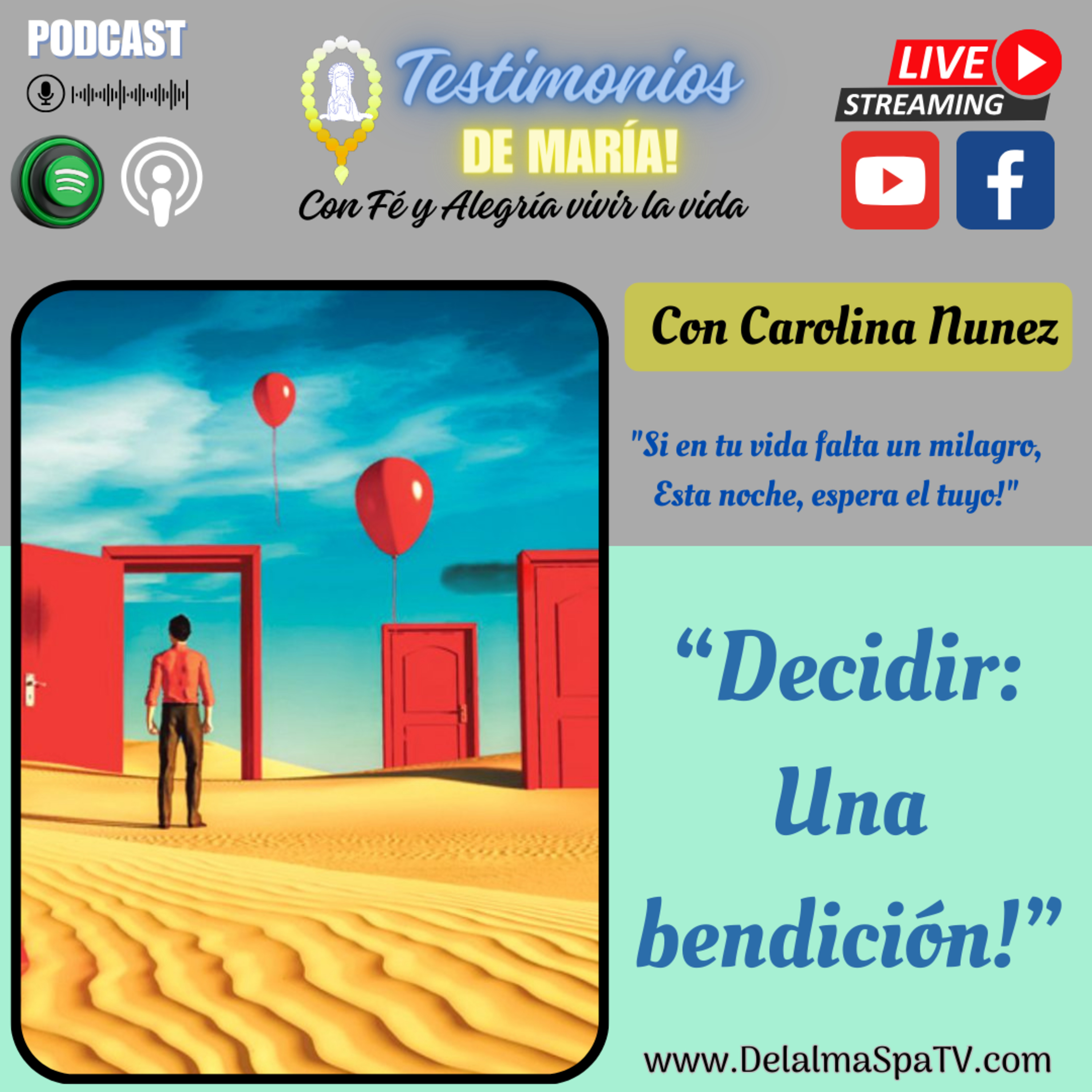 Testimonios de María - Con Fé y Alegría, Vivir la vida
