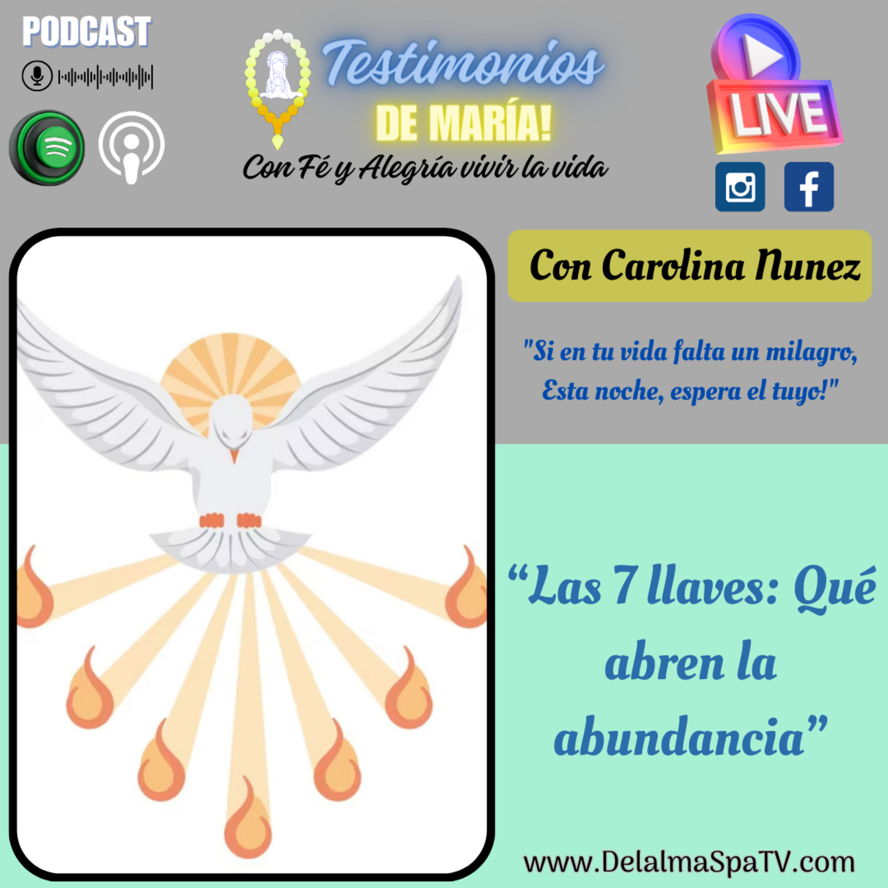 Testimonios de María - Con Fé y Alegría, Vivir la vida