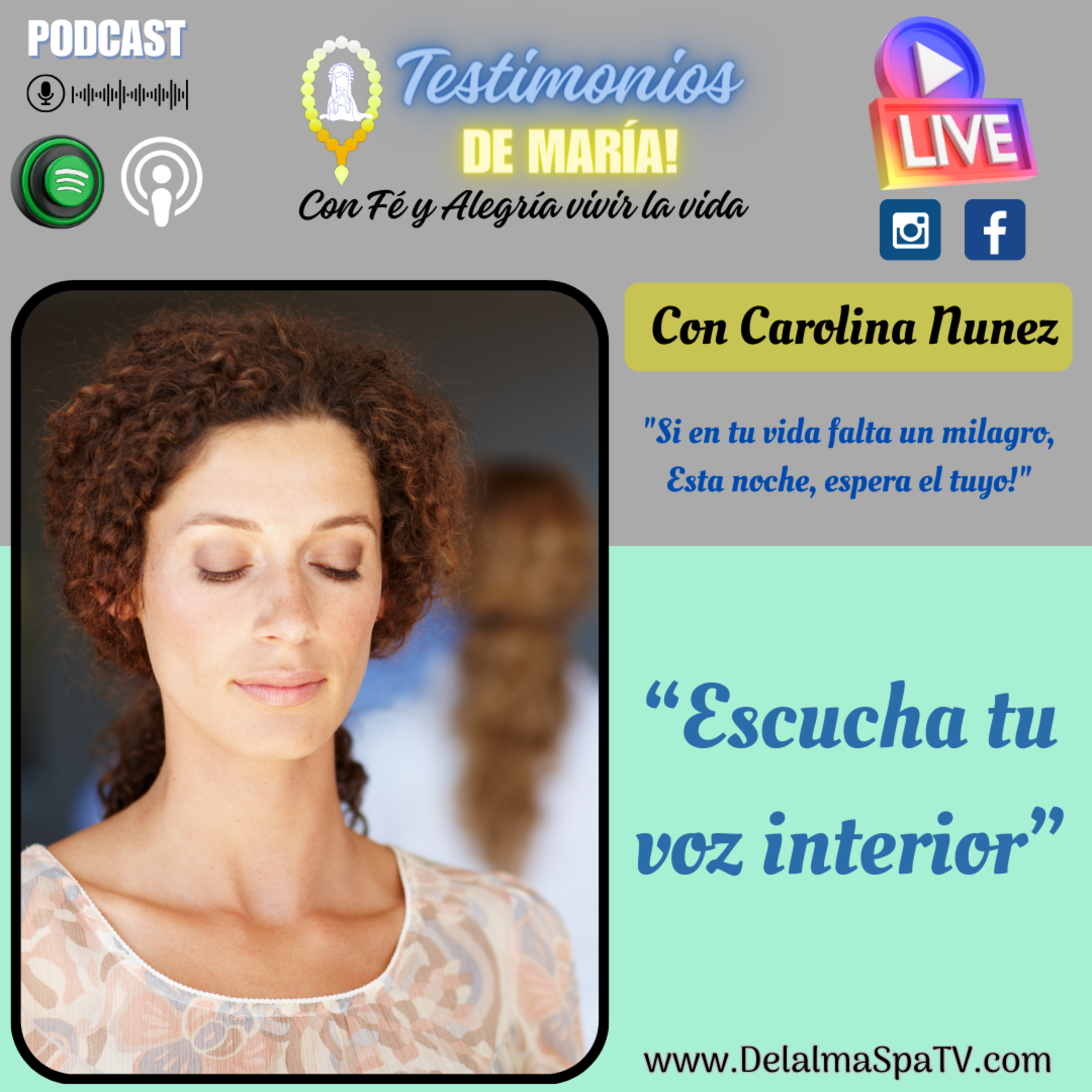 Testimonios de María - Con Fé y Alegría, Vivir la vida