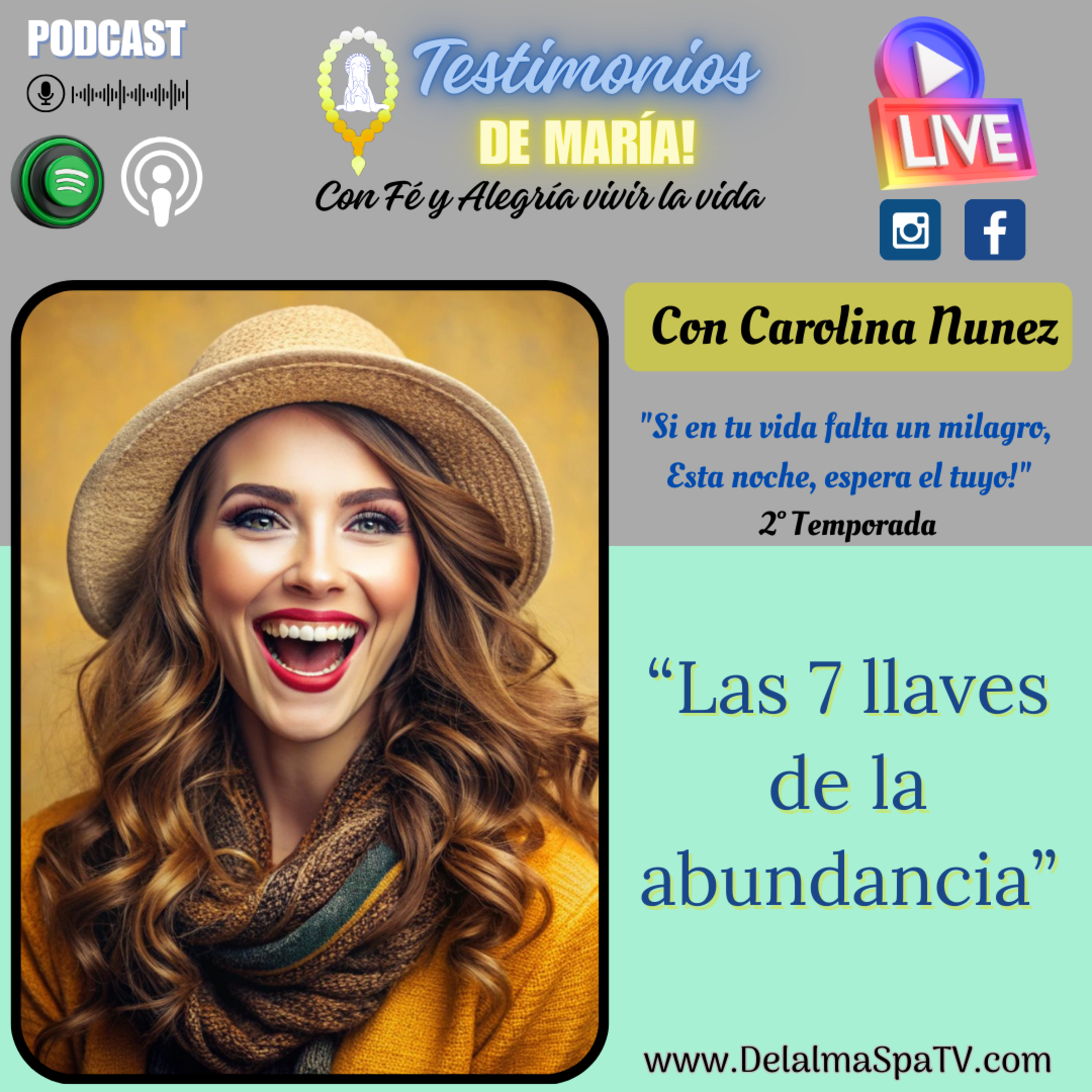 Testimonios de María - Con Fé y Alegría, Vivir la vida