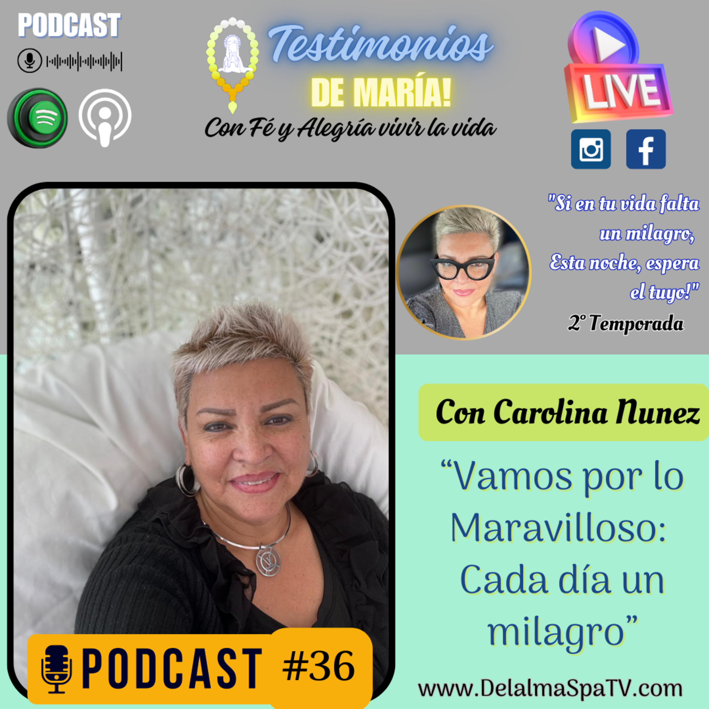 Testimonios de María - Con Fé y Alegría, Vivir la vida