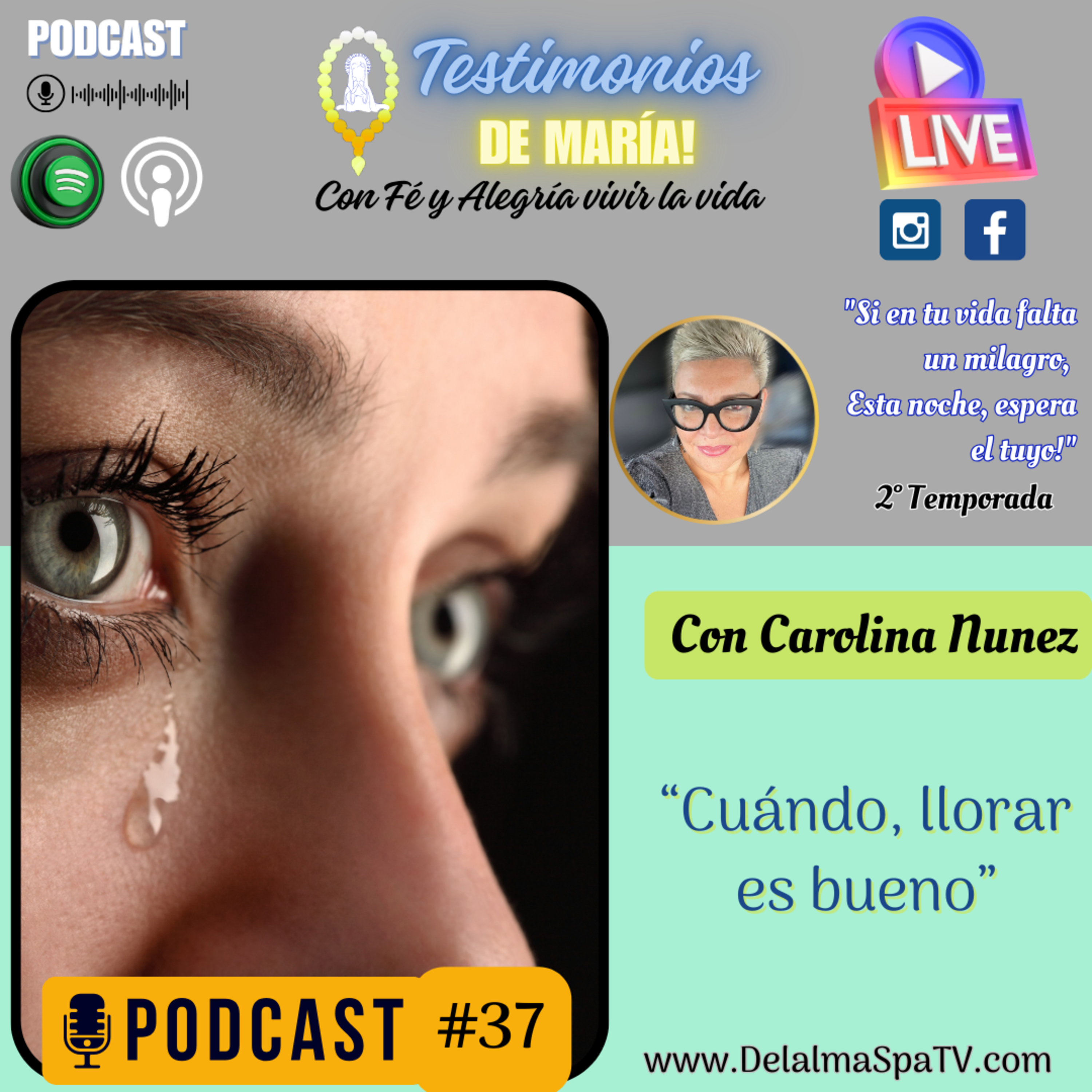Testimonios de María - Con Fé y Alegría, Vivir la vida