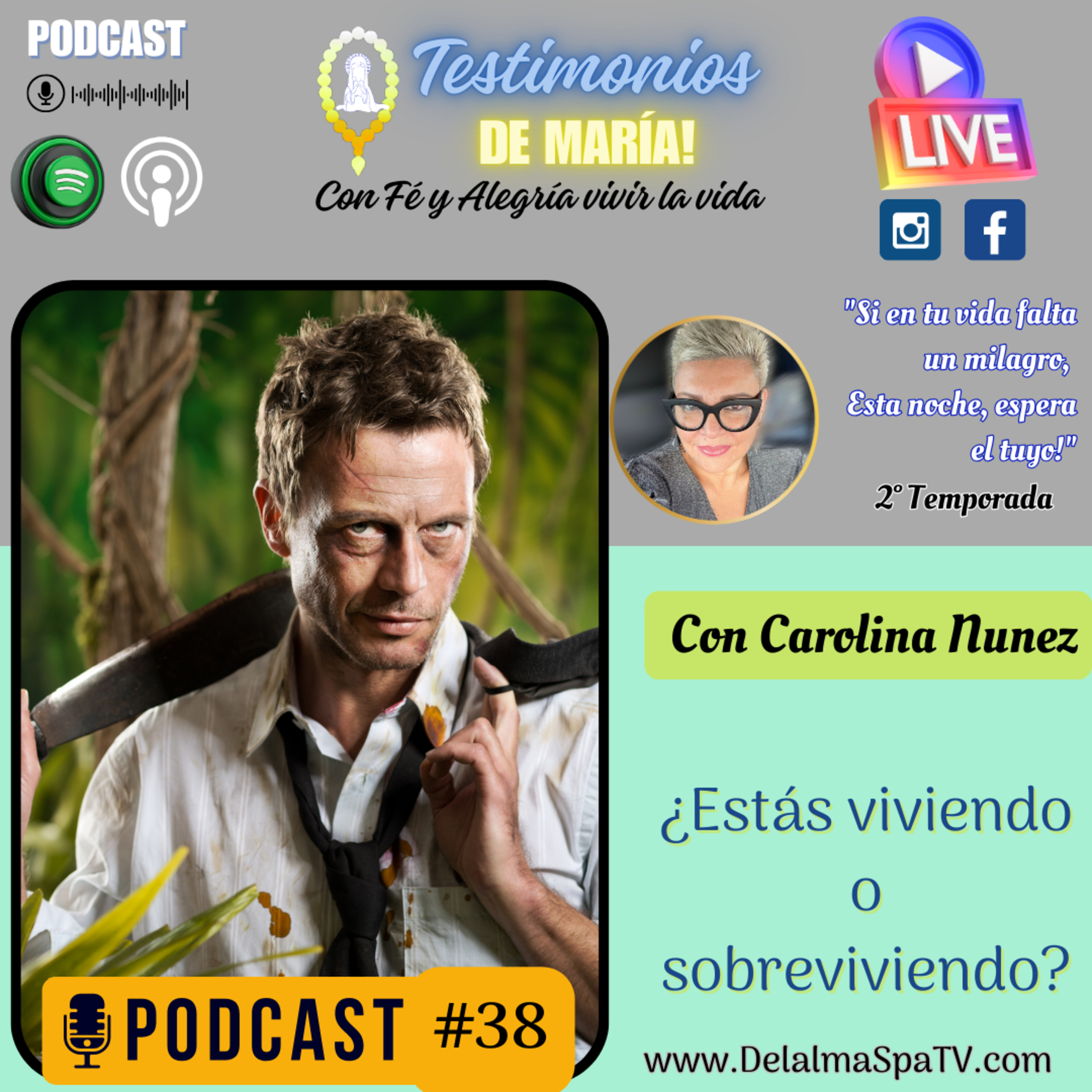 Testimonios de María - Con Fé y Alegría, Vivir la vida