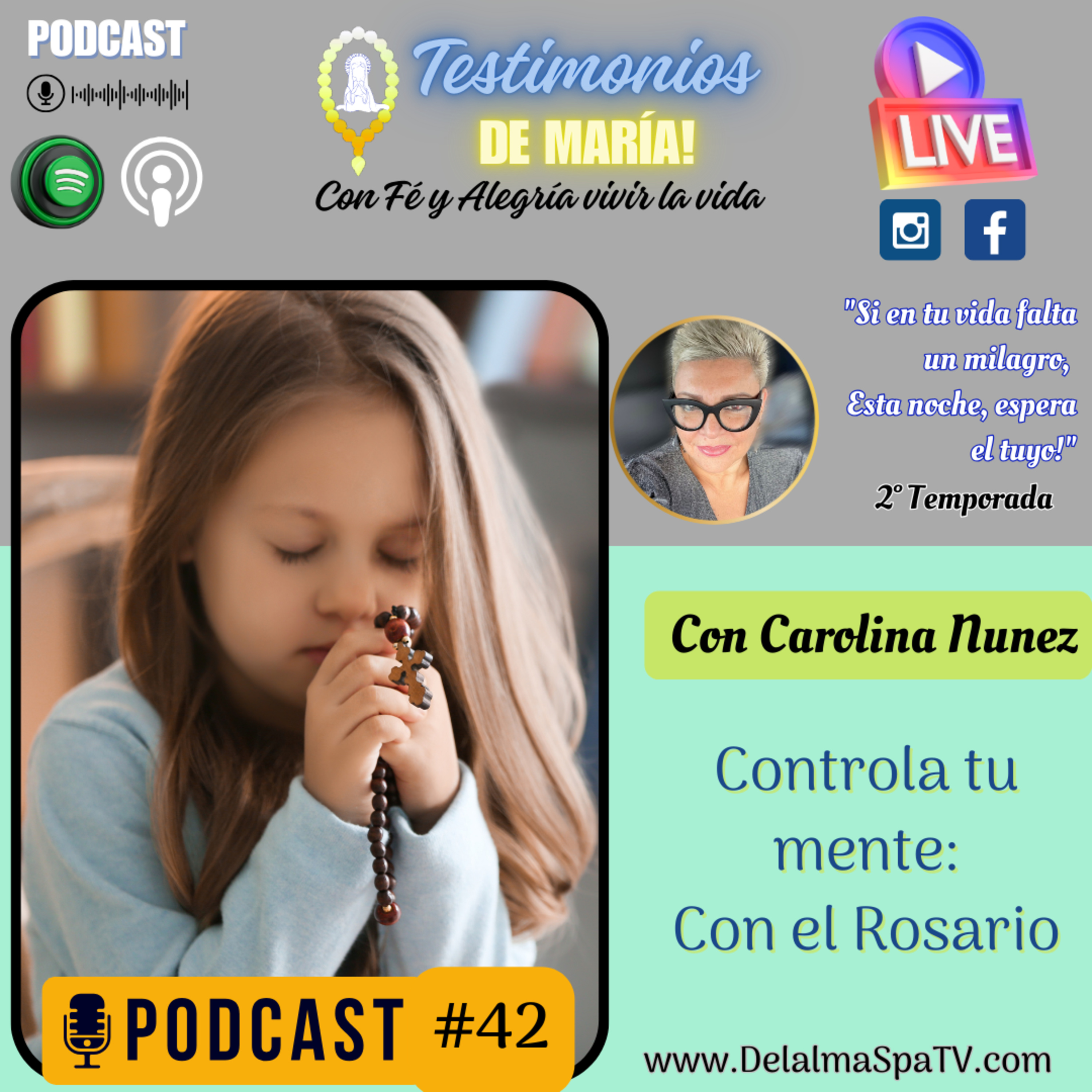 Testimonios de María - Con Fé y Alegría, Vivir la vida