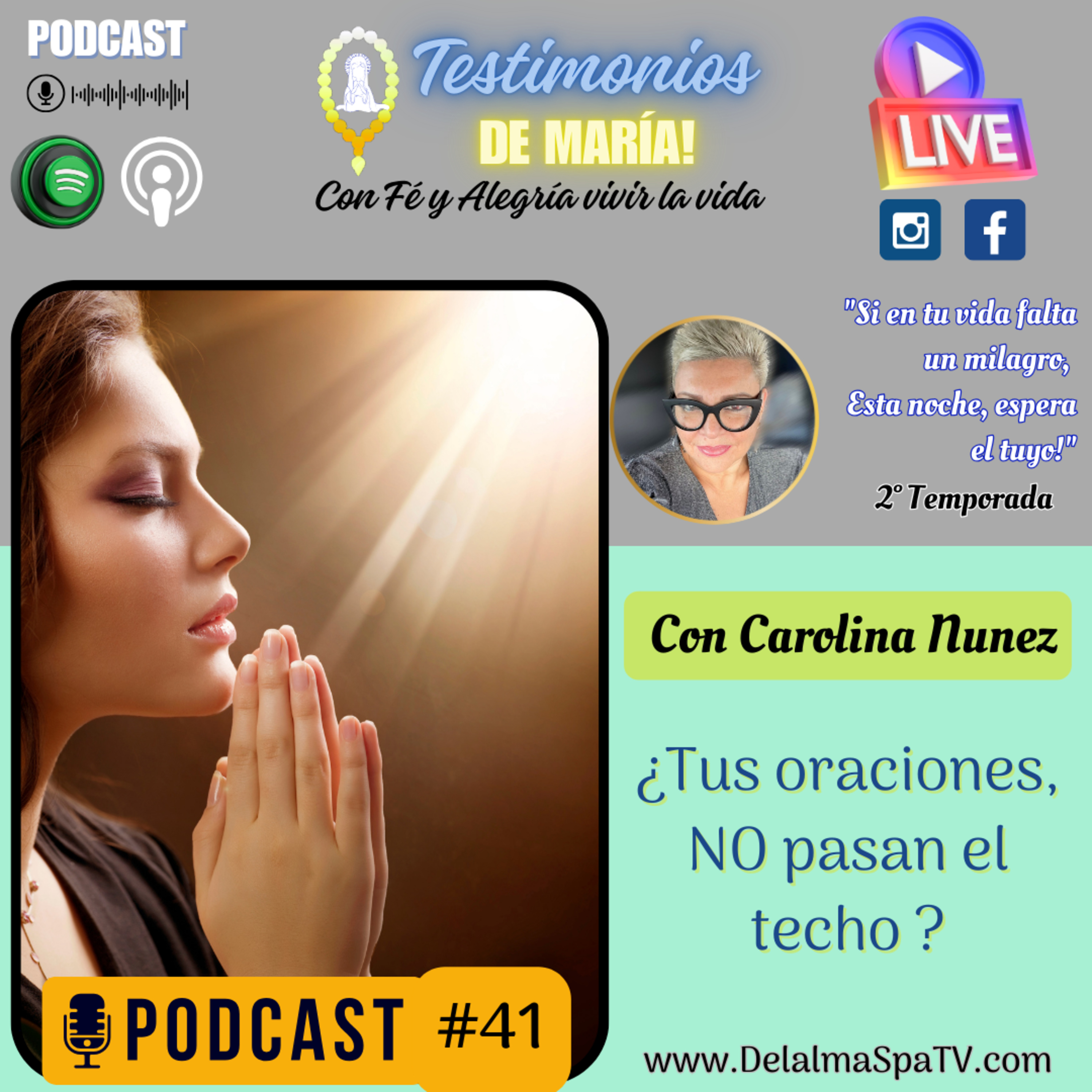 Testimonios de María - Con Fé y Alegría, Vivir la vida