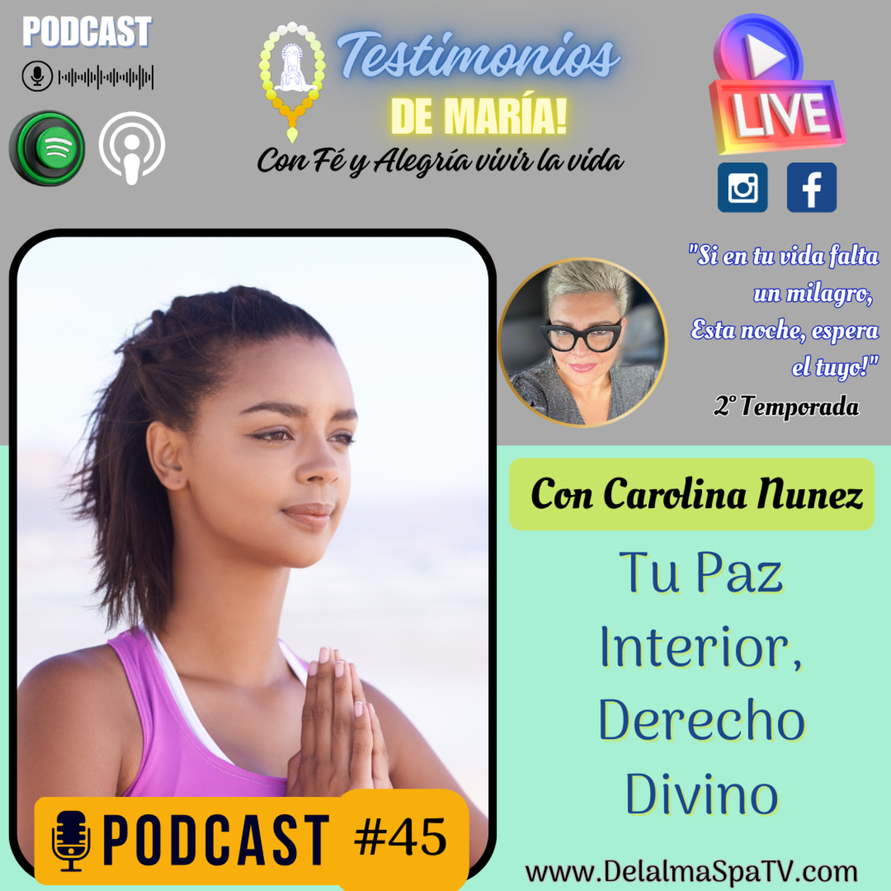 Testimonios de María - Con Fé y Alegría, Vivir la vida