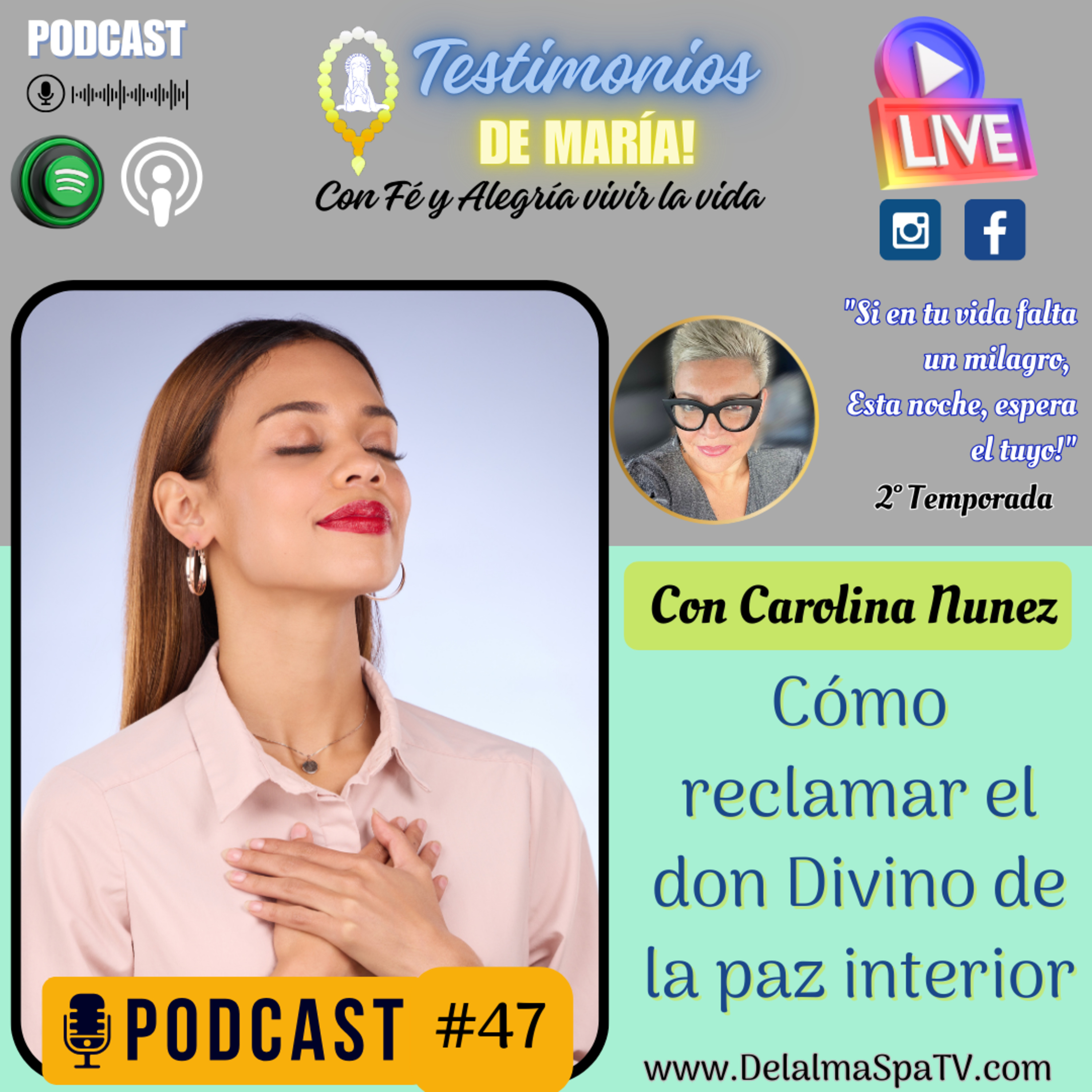 Testimonios de María - Con Fé y Alegría, Vivir la vida