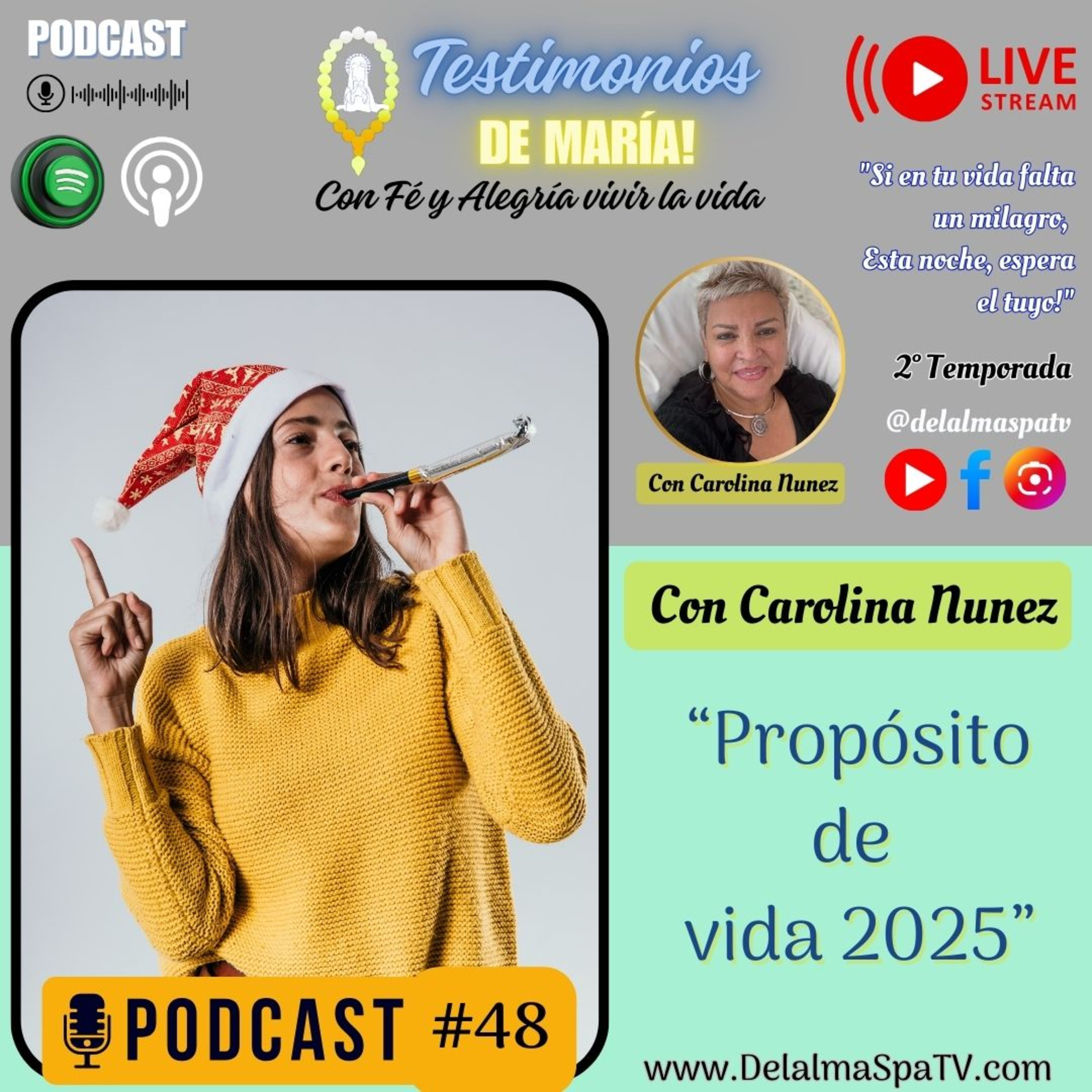 Testimonios de María - Con Fé y Alegría, Vivir la vida