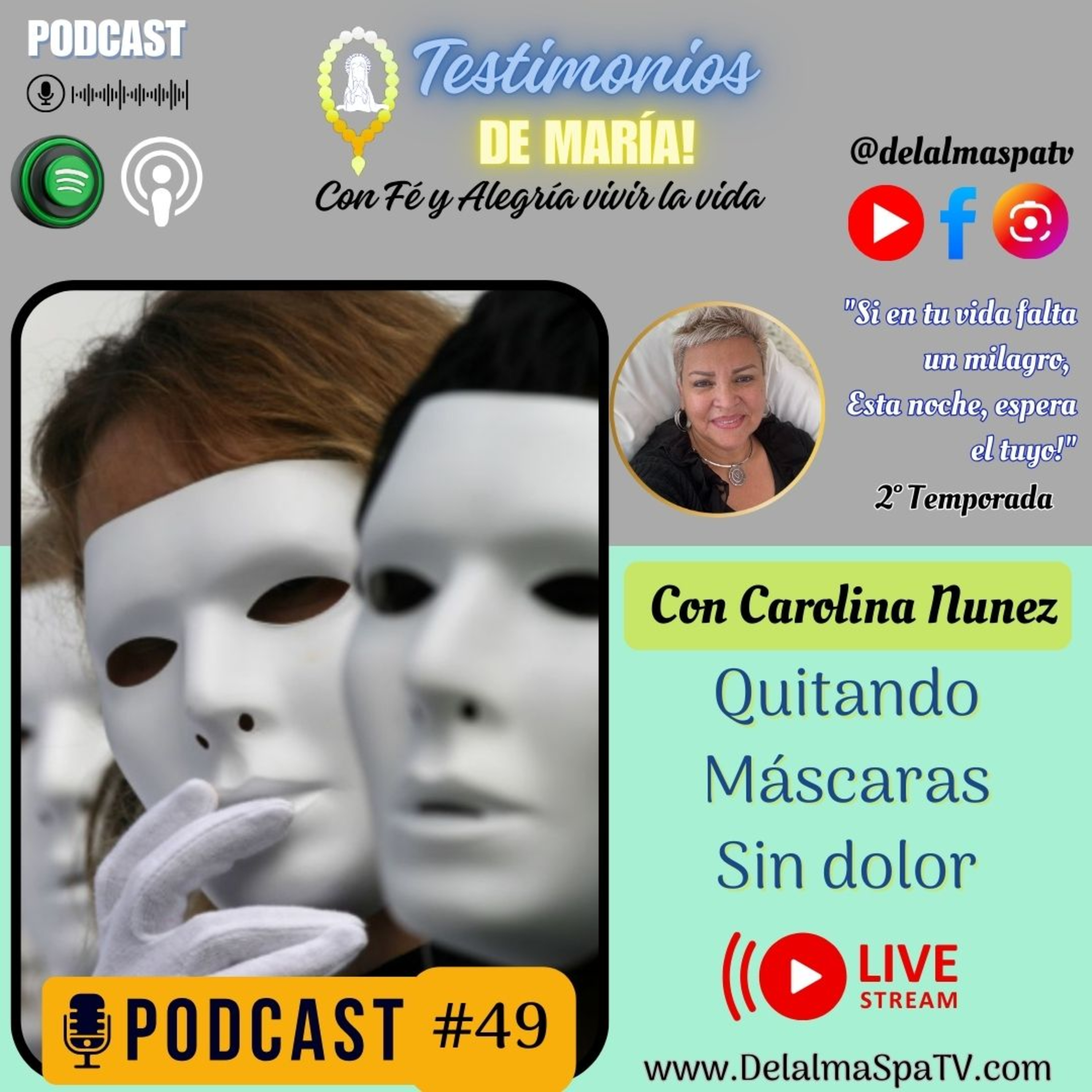 Testimonios de María - Con Fé y Alegría, Vivir la vida