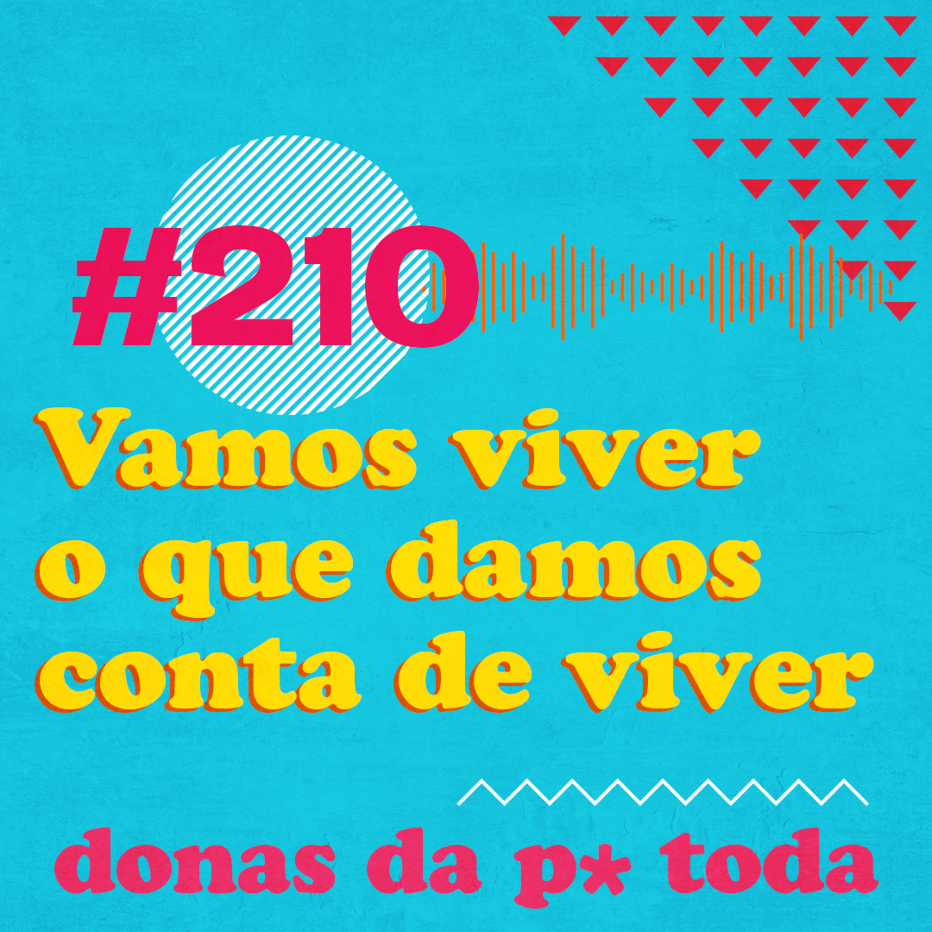 #210 - Vamos nos permitir viver o que dermos conta de viver episode artwork