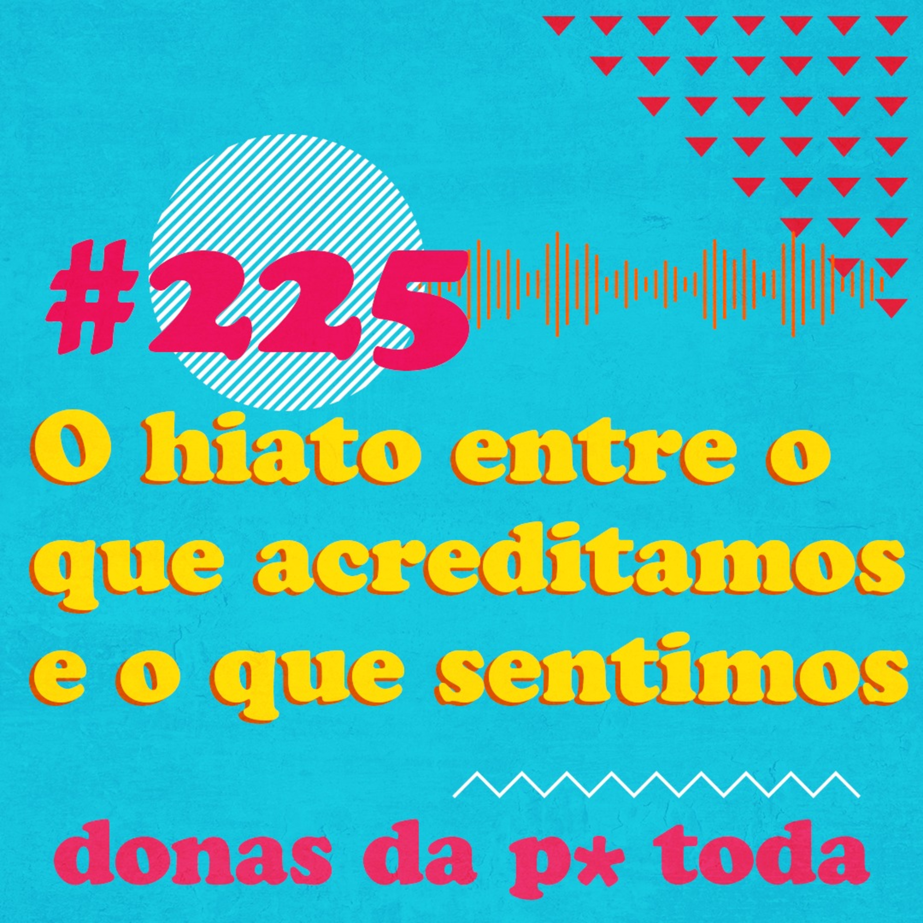 #225 - O hiato entre o que acreditamos e o que sentimos episode artwork