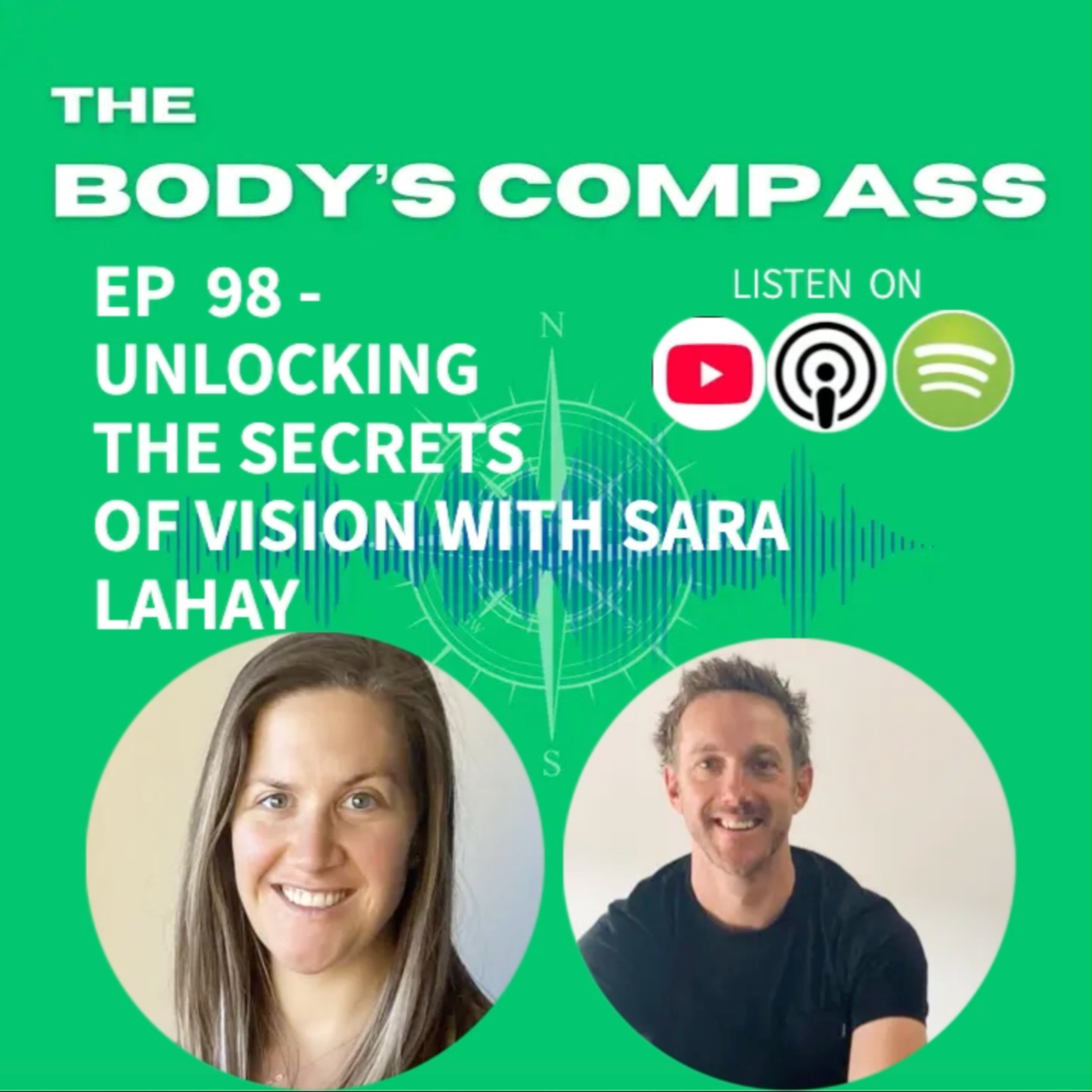 EP 98 - Unlocking the Secrets of Vision with Sara Lahay  episode artwork