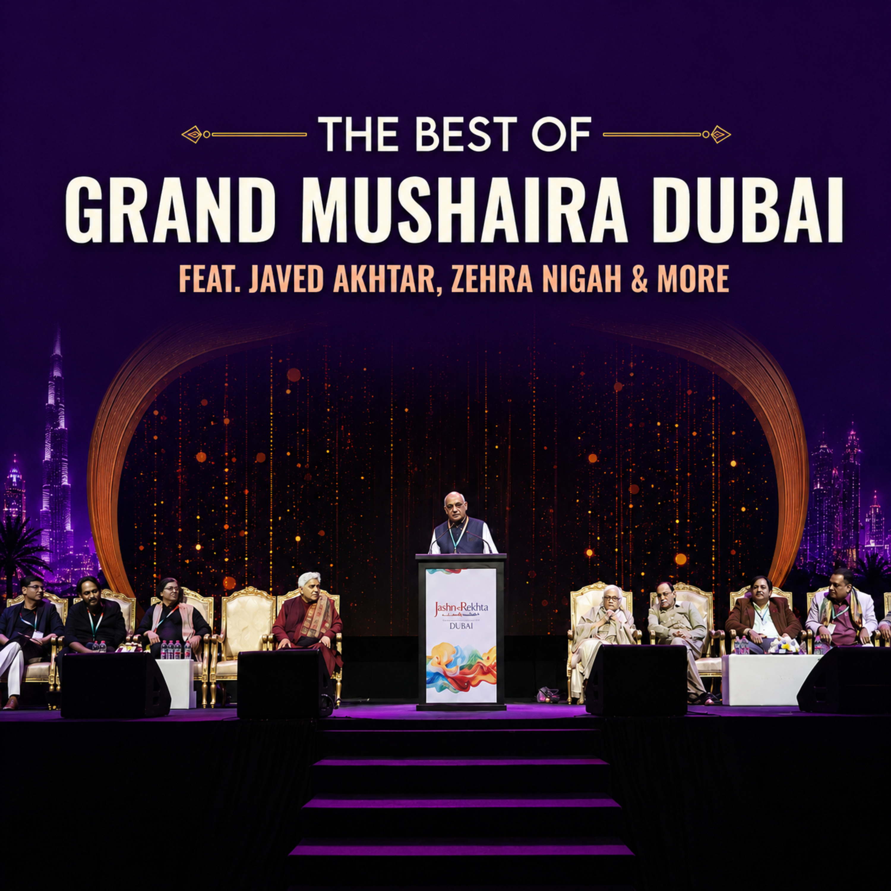 Zehra Nigah, Javed Akhtar & Tehzeeb Hafi Live | Jashn-e-Rekhta Grand Mushaira episode artwork
