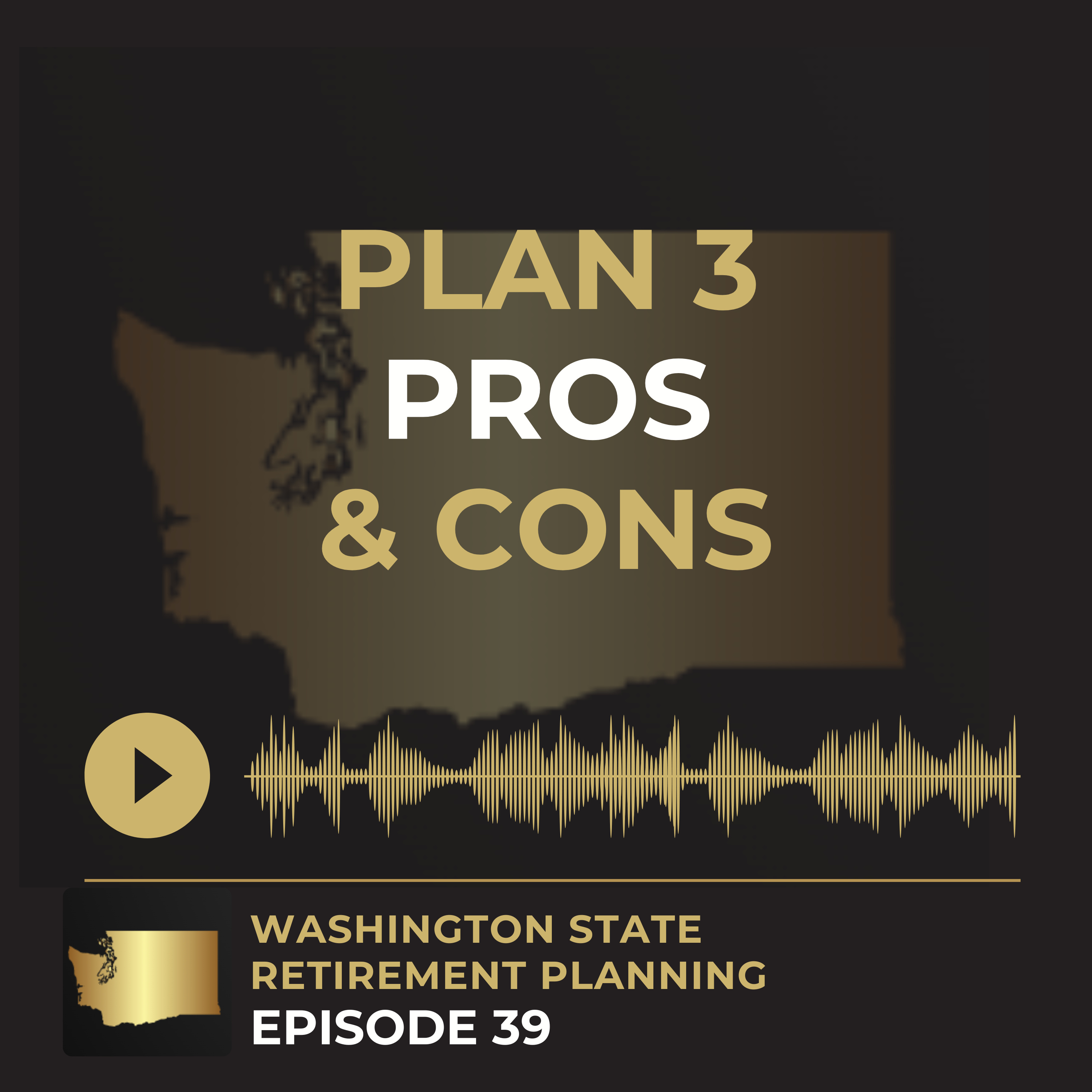 EP 39 - Washington Plan 3 Pros and Cons Explained - Pension, Investments, and Retirement Risks (2025) episode artwork