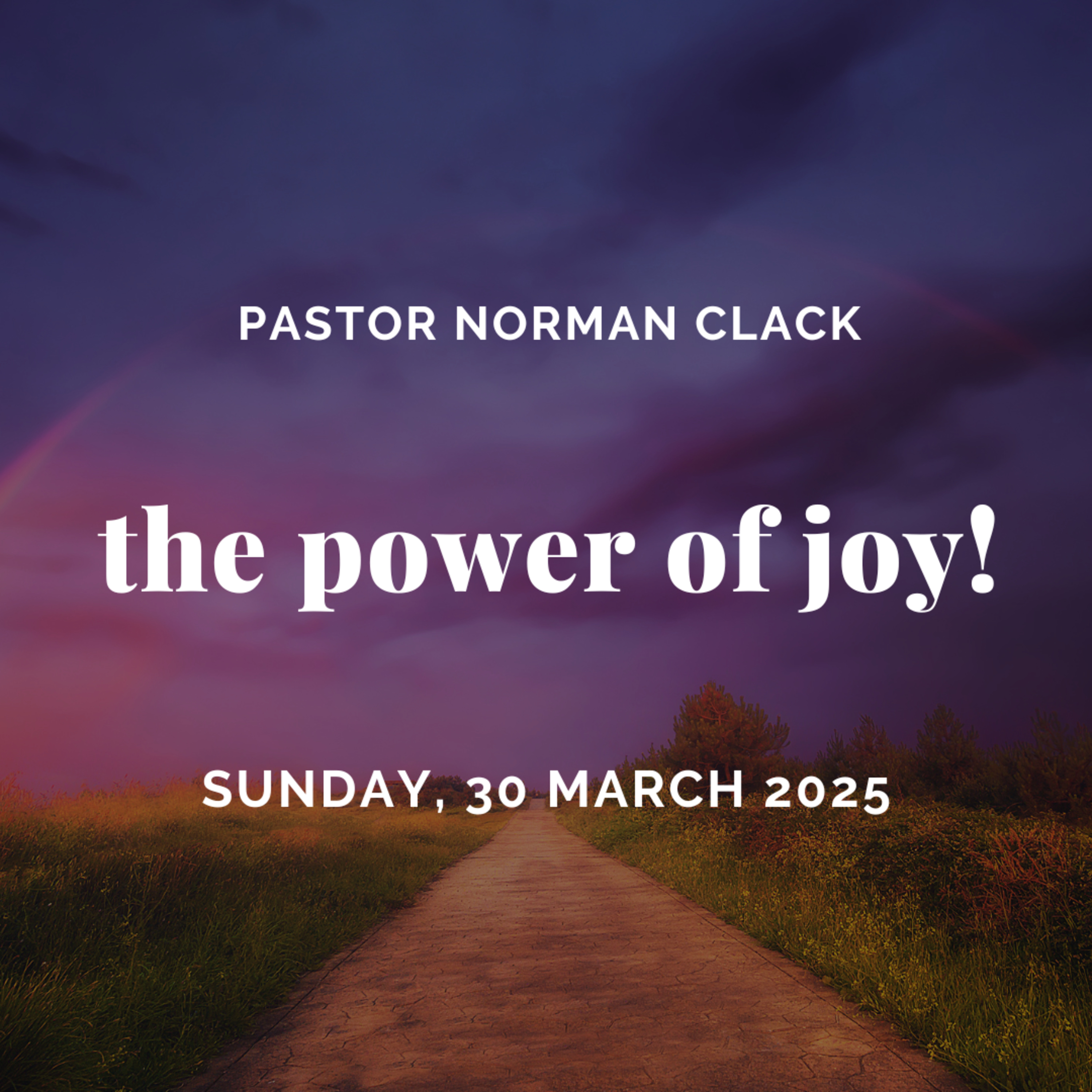 The Power of Joy! (Full Sermon) episode artwork
