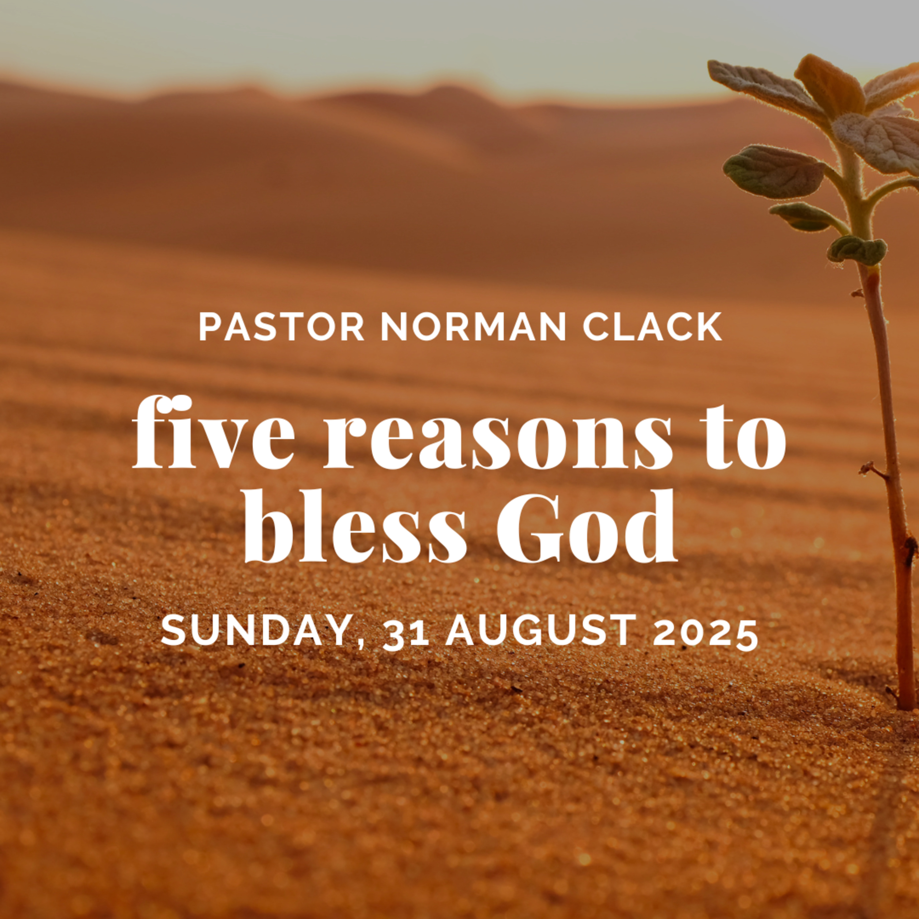 The main reason you can WORSHIP GOD! | Pastor Norman Clack | Full Sermon episode artwork