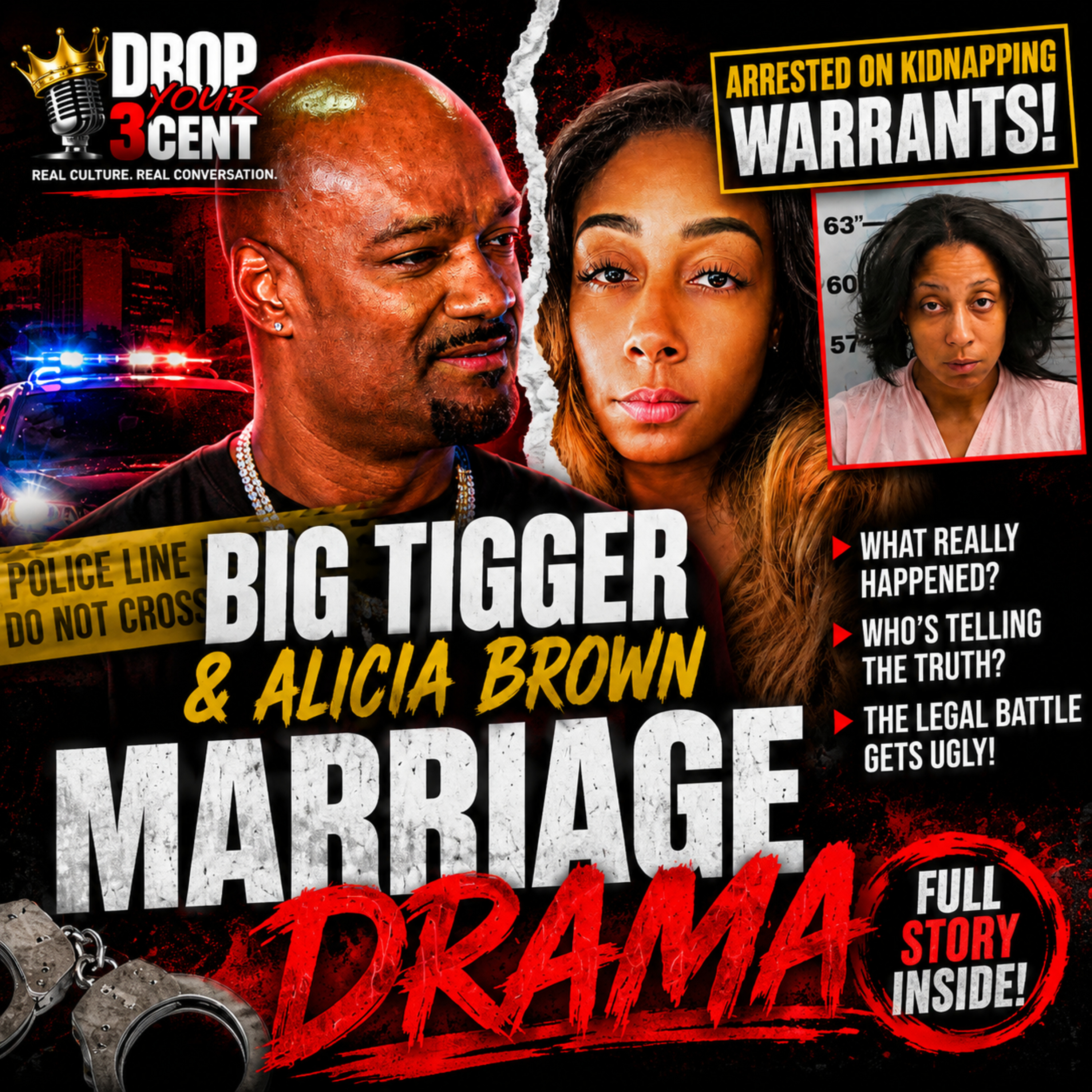 Big Tigger's Wife Arrested?! The Alicia Brown Case Just Took Another Shocking Turn episode artwork