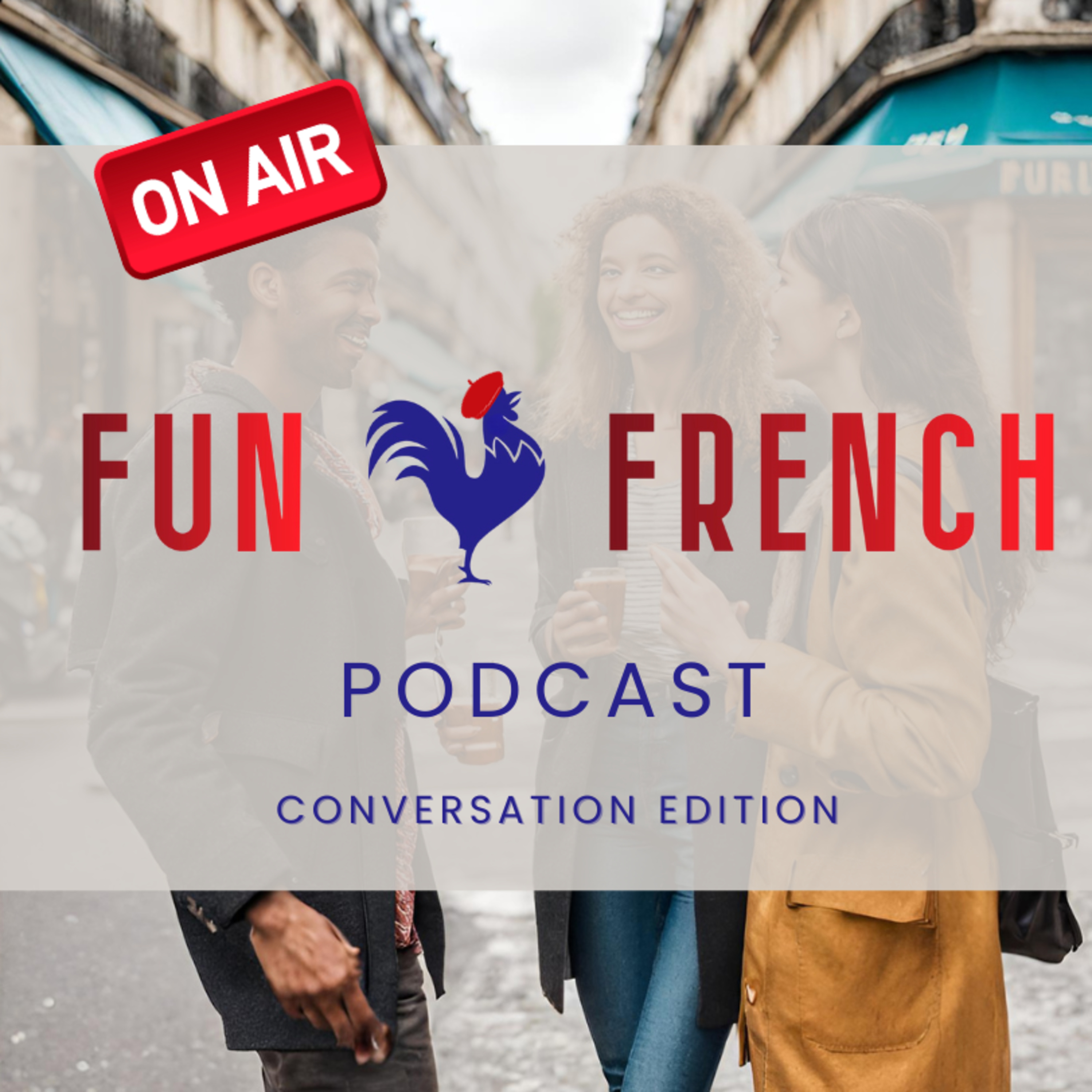 Colombian life of a French Canadian 2/2 | CONVERSATION #8 with ZIAD | FUN FRENCH Podcast intermediate and above episode artwork